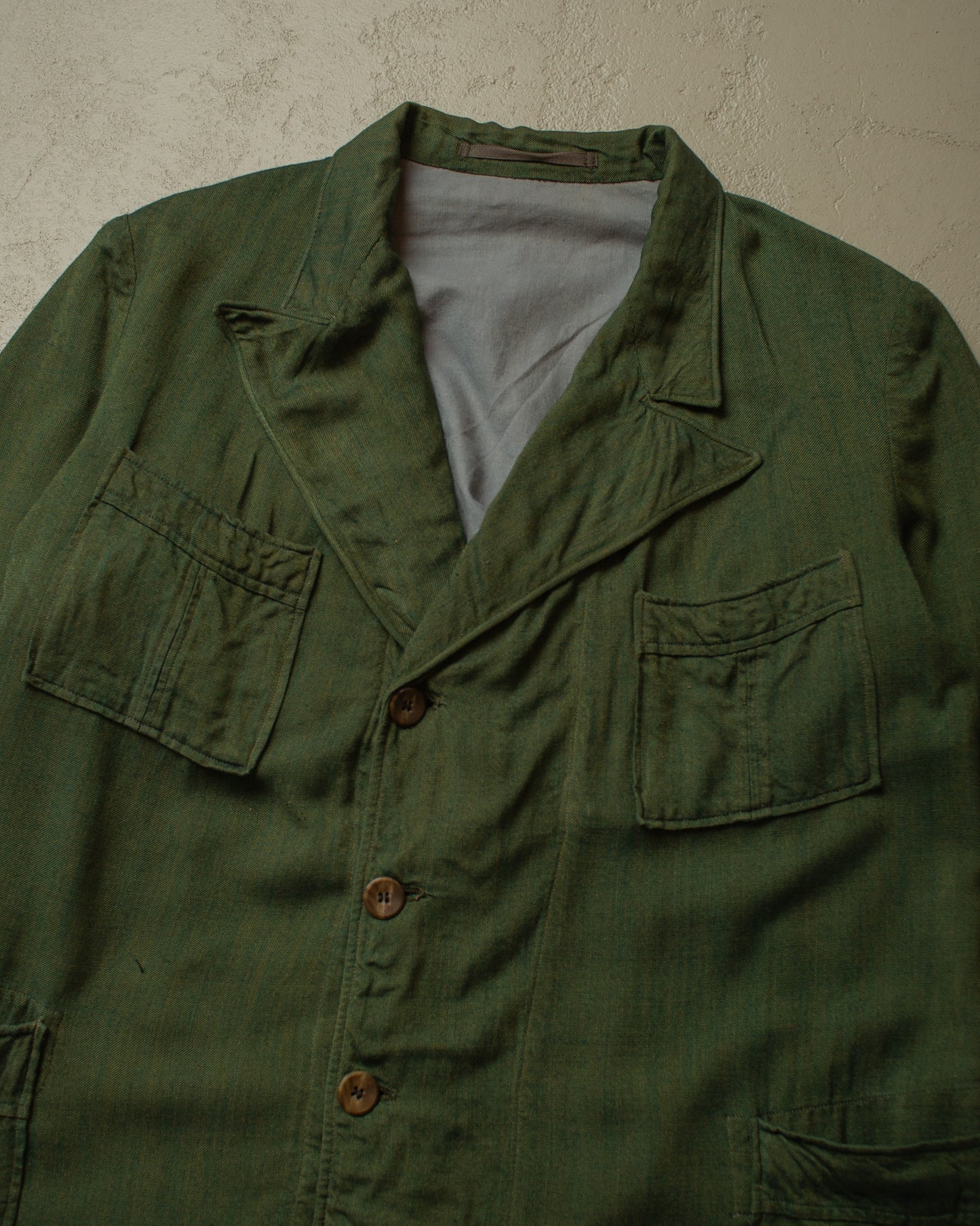 1930s Forestry Sports Jacket green - M