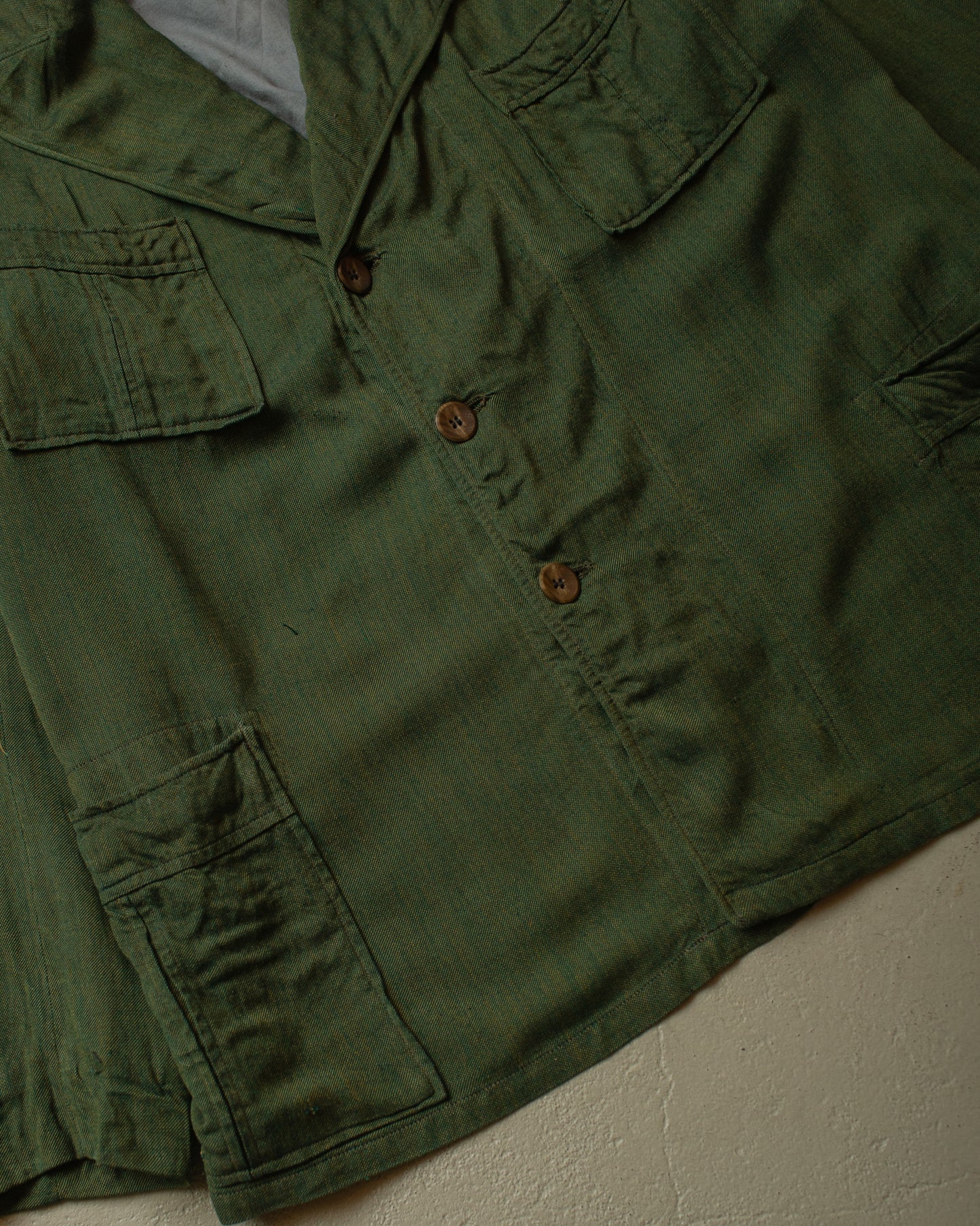 1930s Forestry Sports Jacket green - M