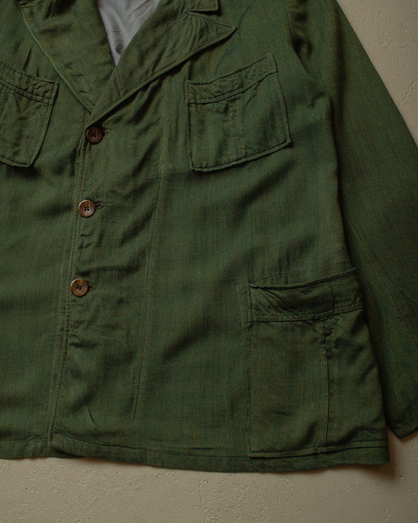 1930s Forestry Sports Jacket green - M