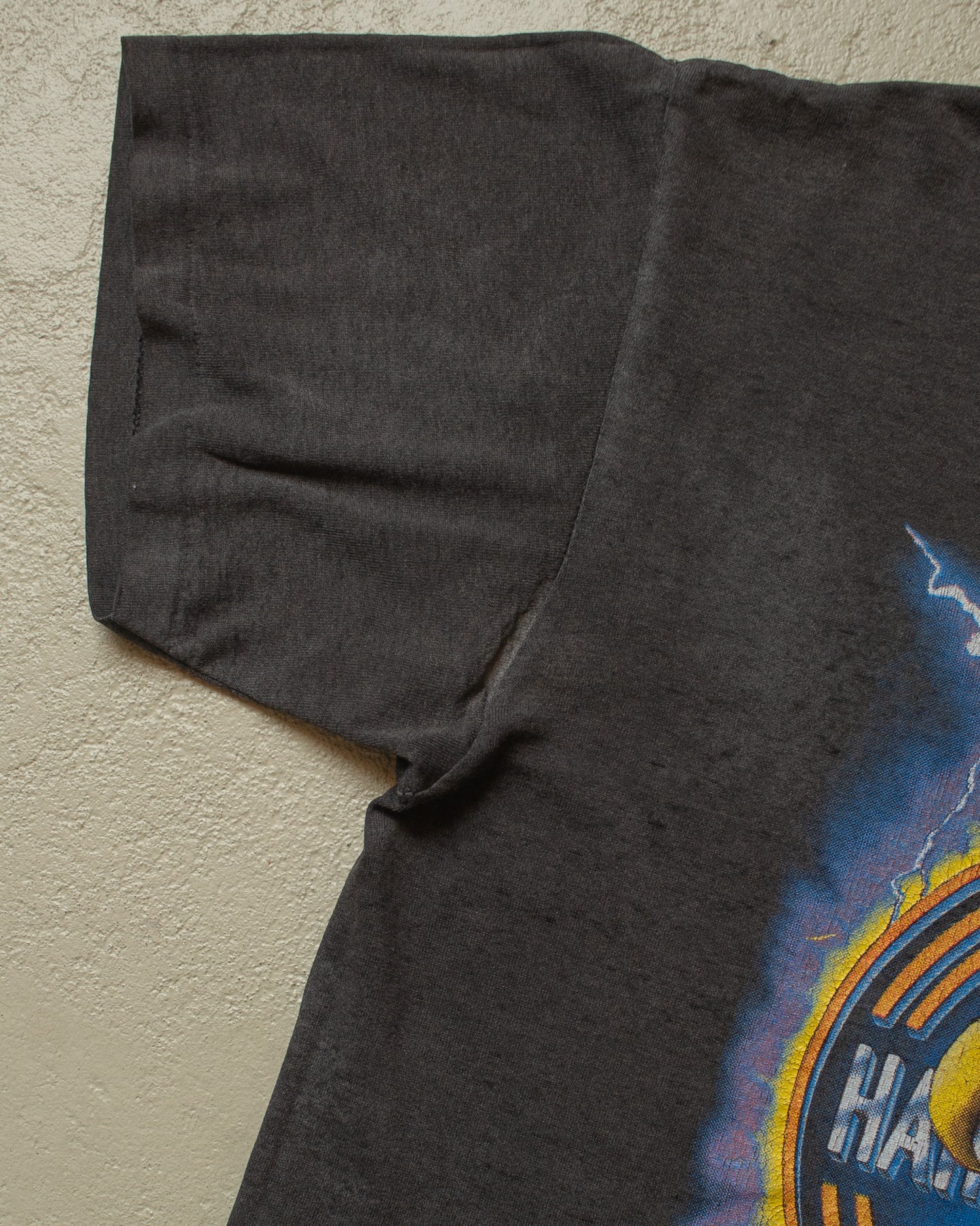 1988 Harley Davidson "the Eagle has landed" 3D Emblem T-shirt - M/L