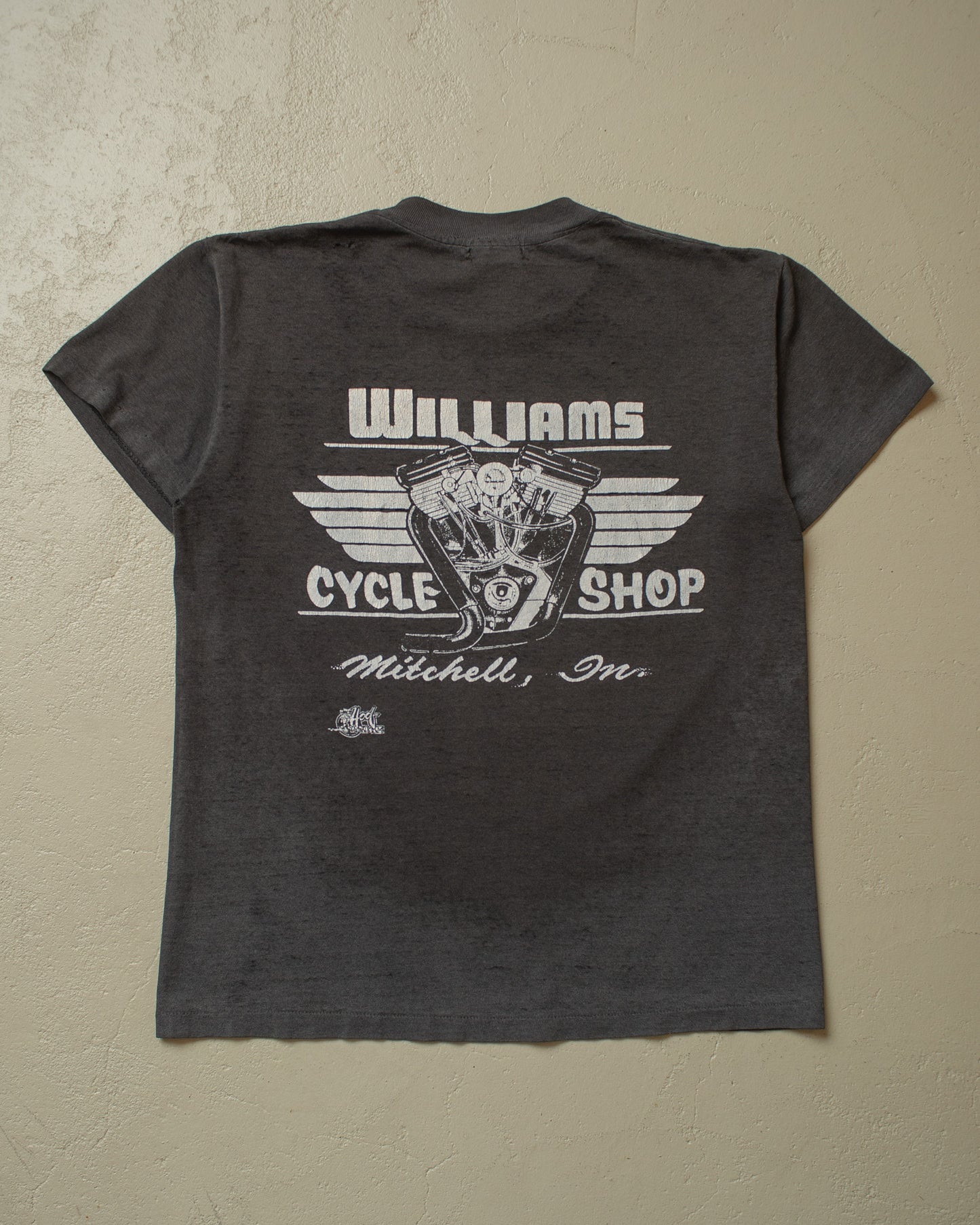 1988 Harley Davidson "the Eagle has landed" 3D Emblem T-shirt - M/L