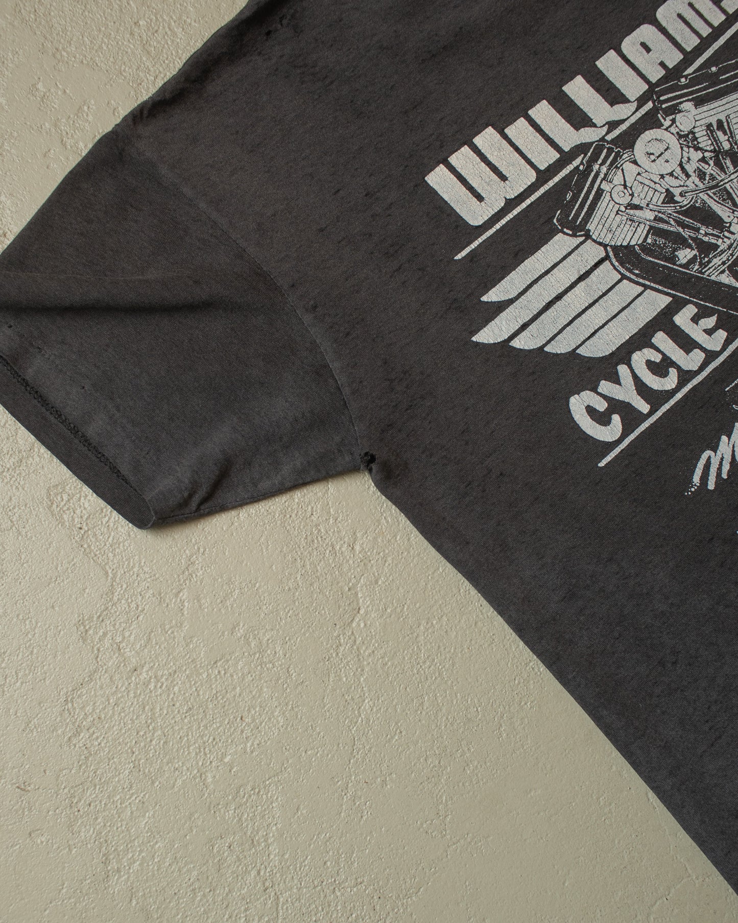 1988 Harley Davidson "the Eagle has landed" 3D Emblem T-shirt - M/L