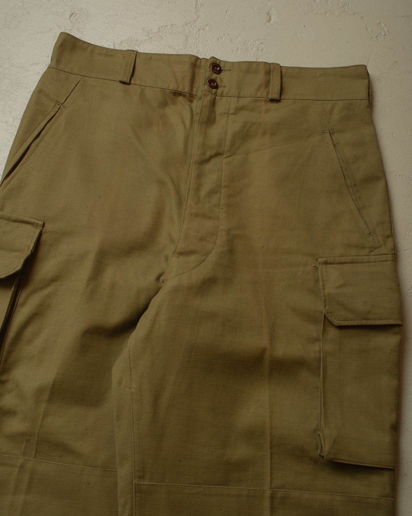 1940s/50s French Army Motorcycle Pants brown - W38,5 L32