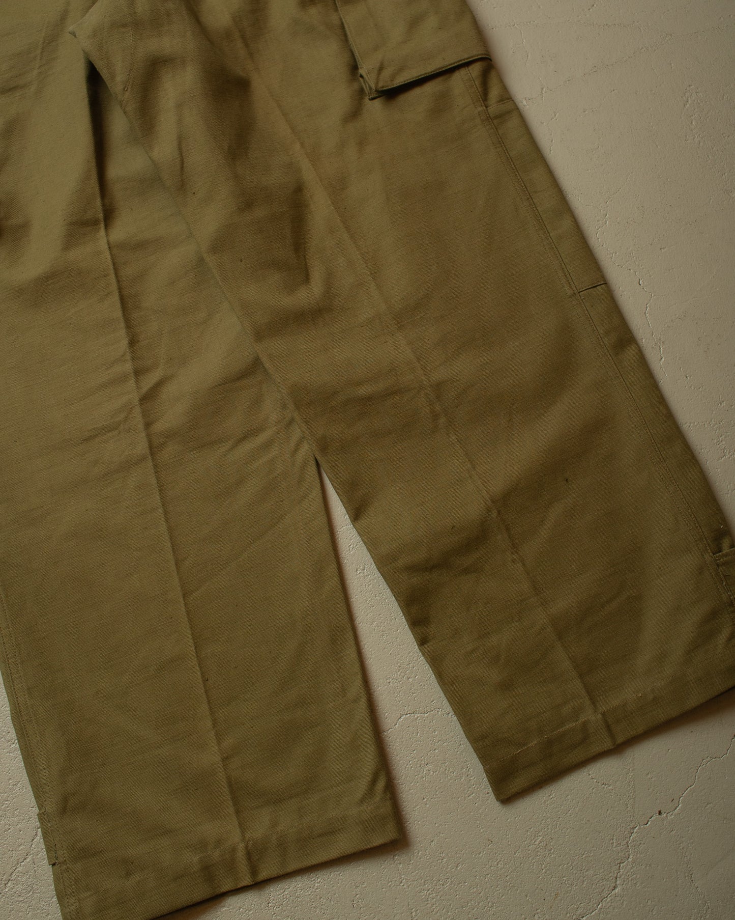 1940s/50s French Army Motorcycle Pants brown - W38,5 L32
