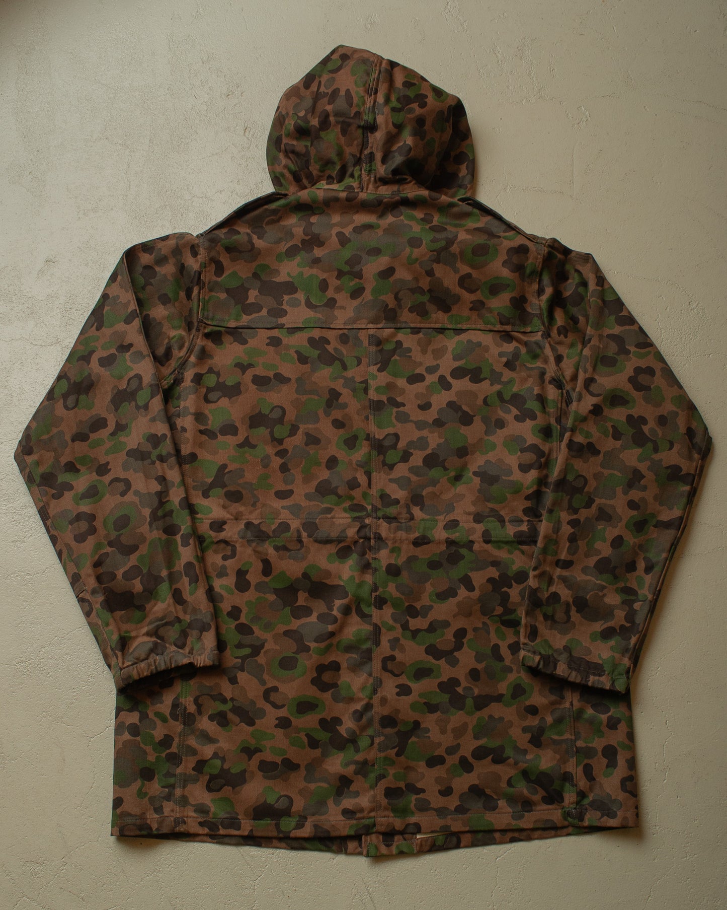 1973 unworn Austrian Army Pea Dot Camouflage Parka - XL/XXL