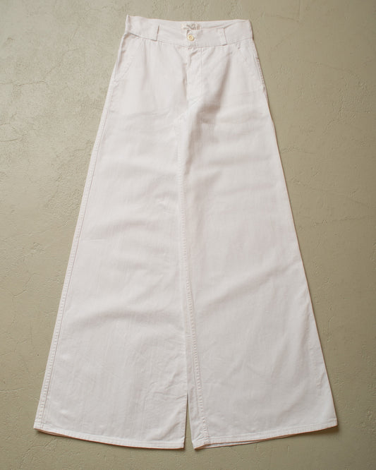 1970s Billy Russell Bellbottom Pants white - W26 L31