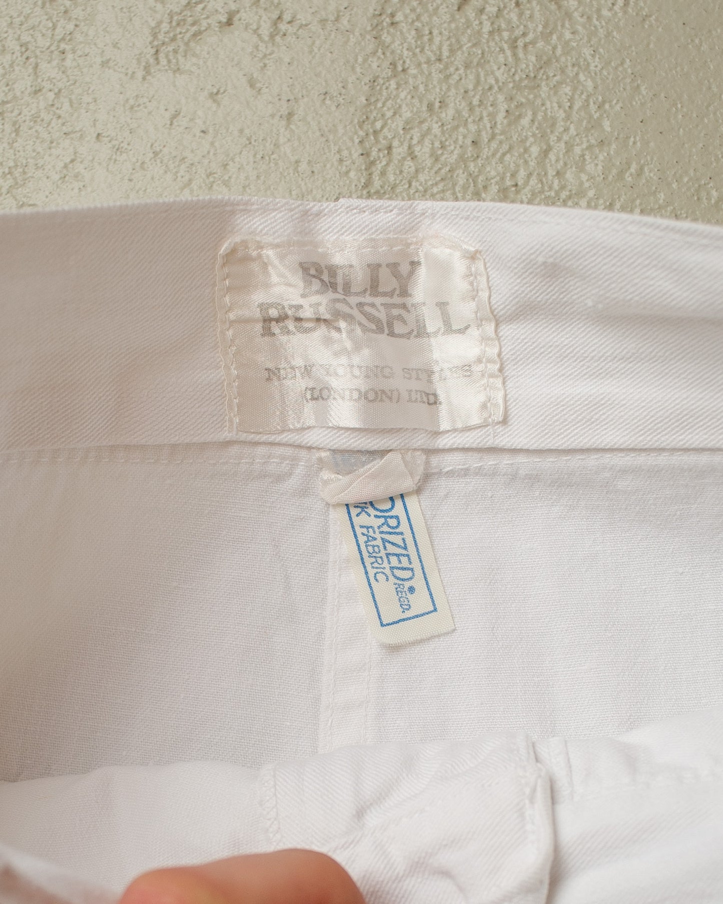 1970s Billy Russell Bellbottom Pants white - W26 L31