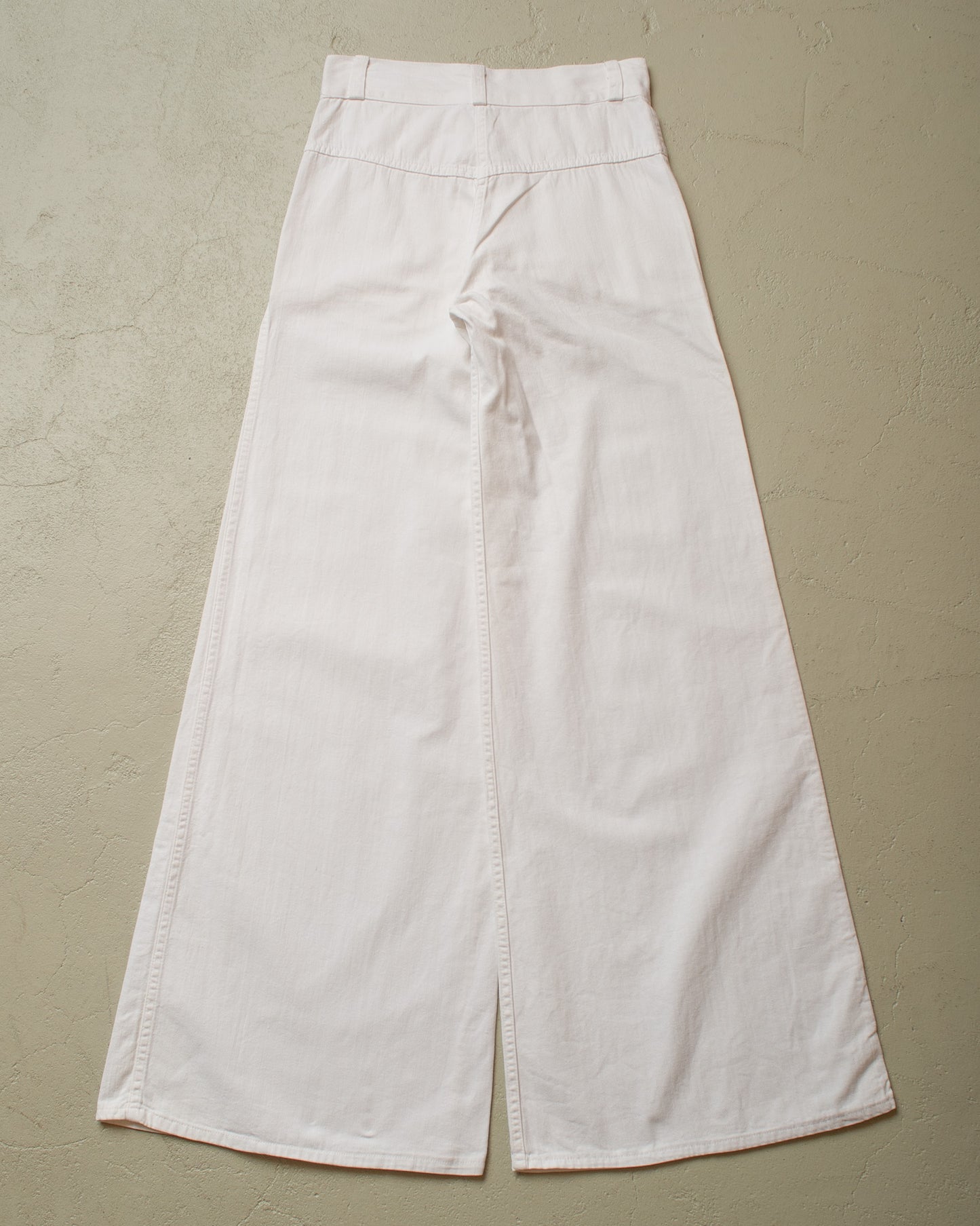 1970s Billy Russell Bellbottom Pants white - W26 L31
