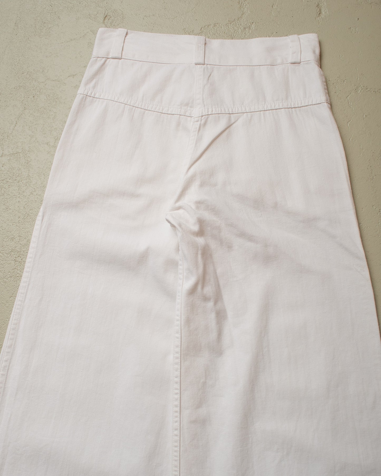 1970s Billy Russell Bellbottom Pants white - W26 L31
