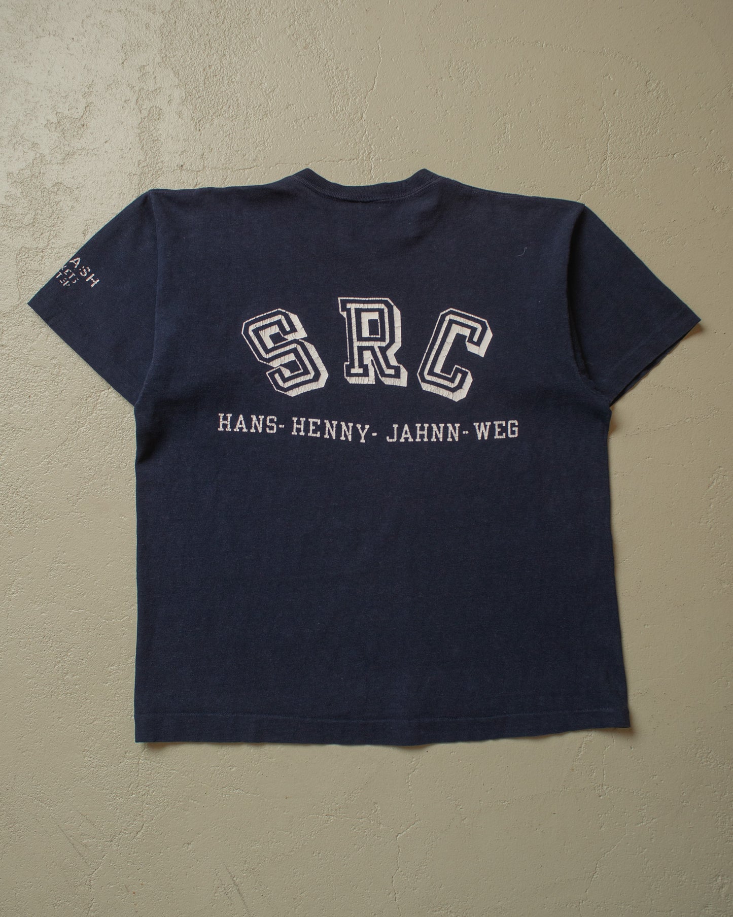 1970s Champion Squash Center T-shirt navyblue - S/M