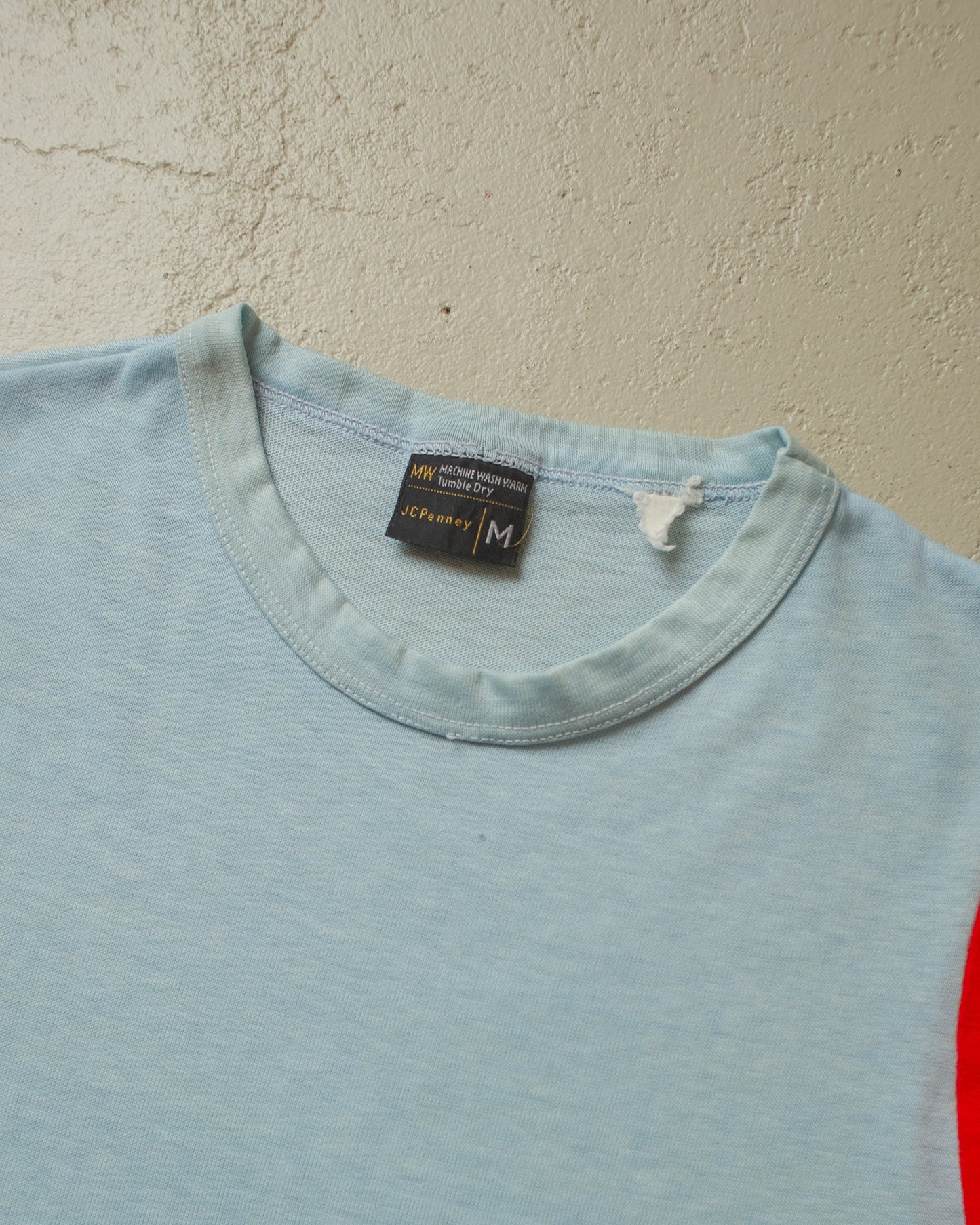 1970s J.C. Penney T-shirt blue - S/M