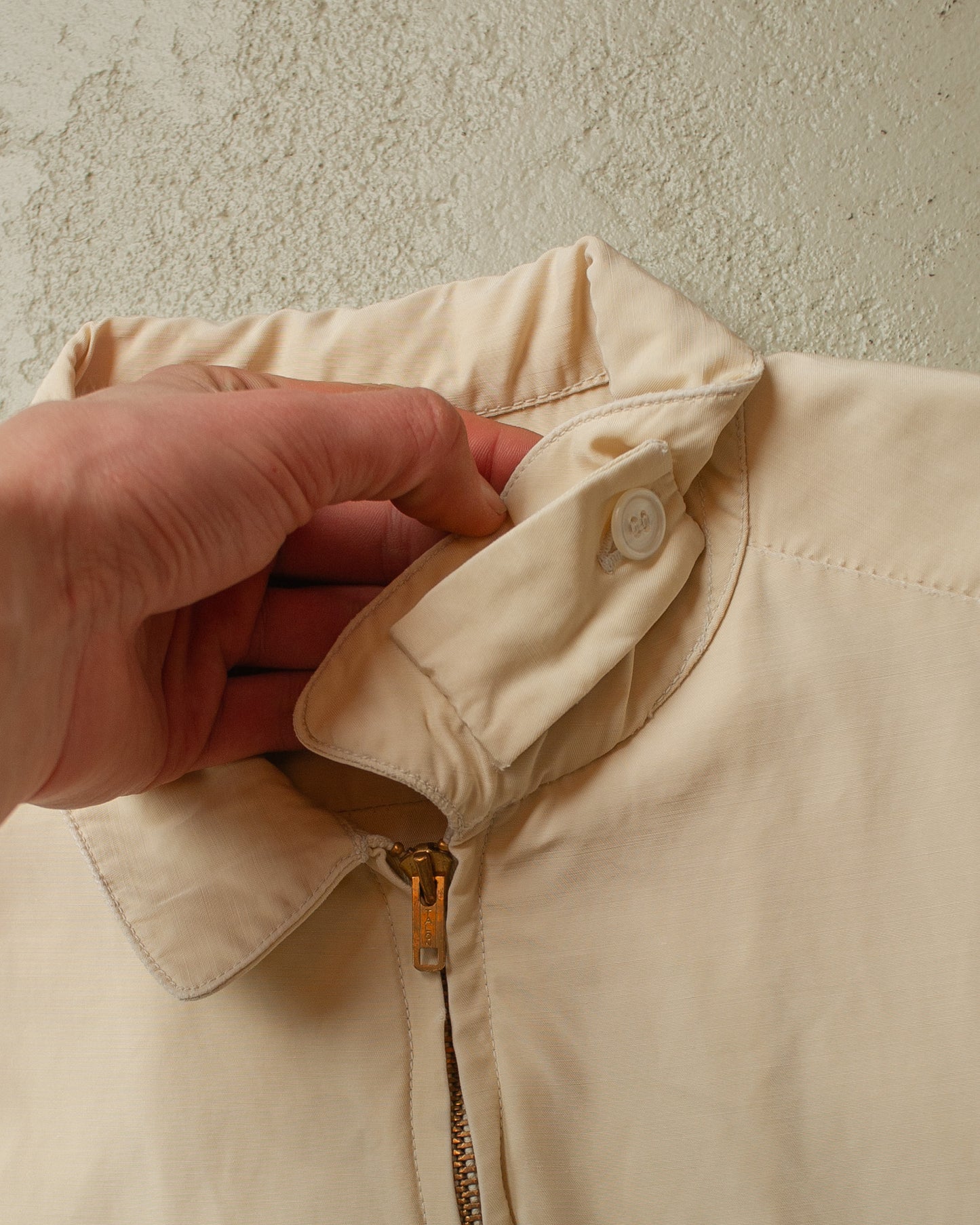 1960s Par Four Golf Chinstrap Jacket beige - M/L
