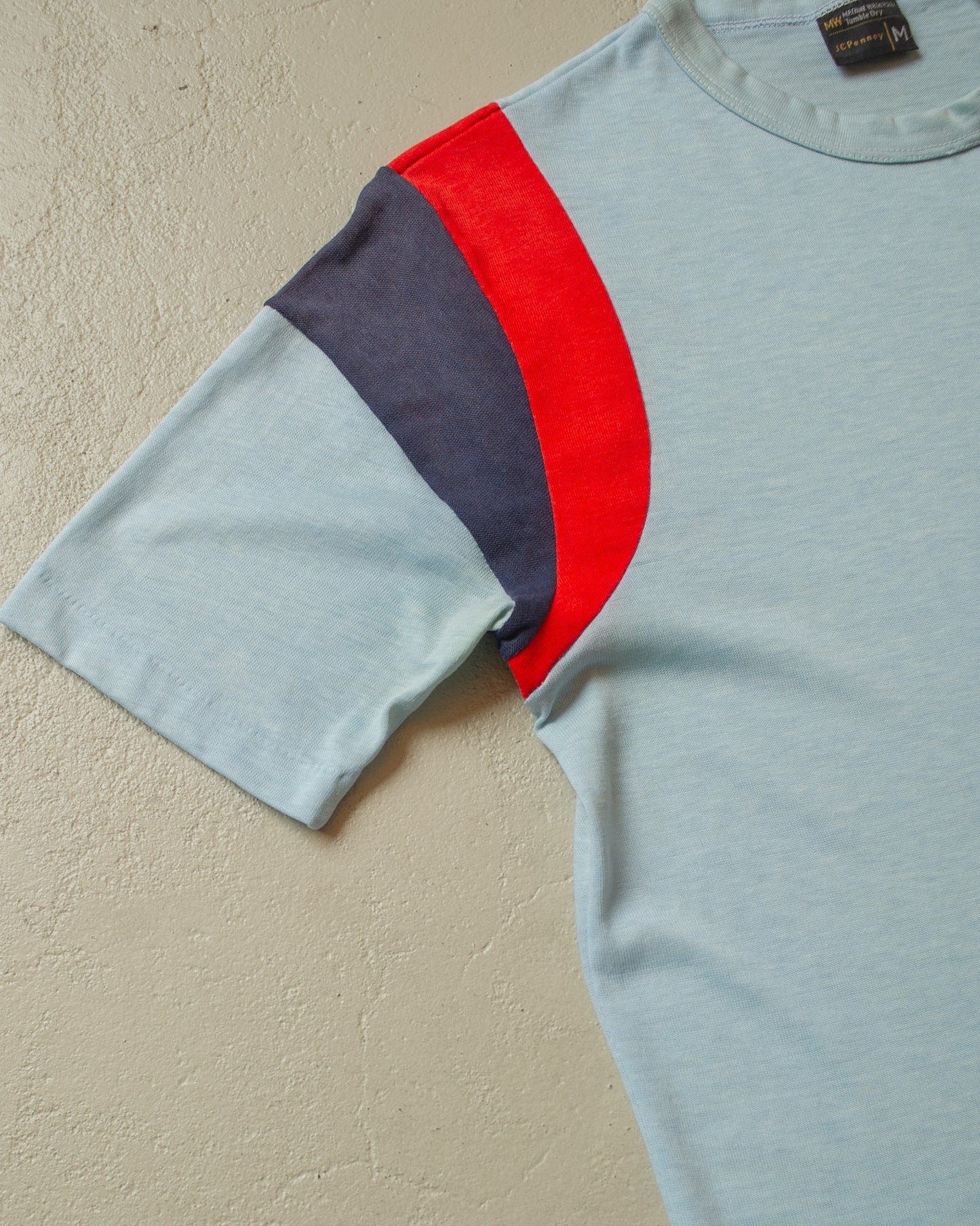 1970s J.C. Penney T-shirt blue - S/M