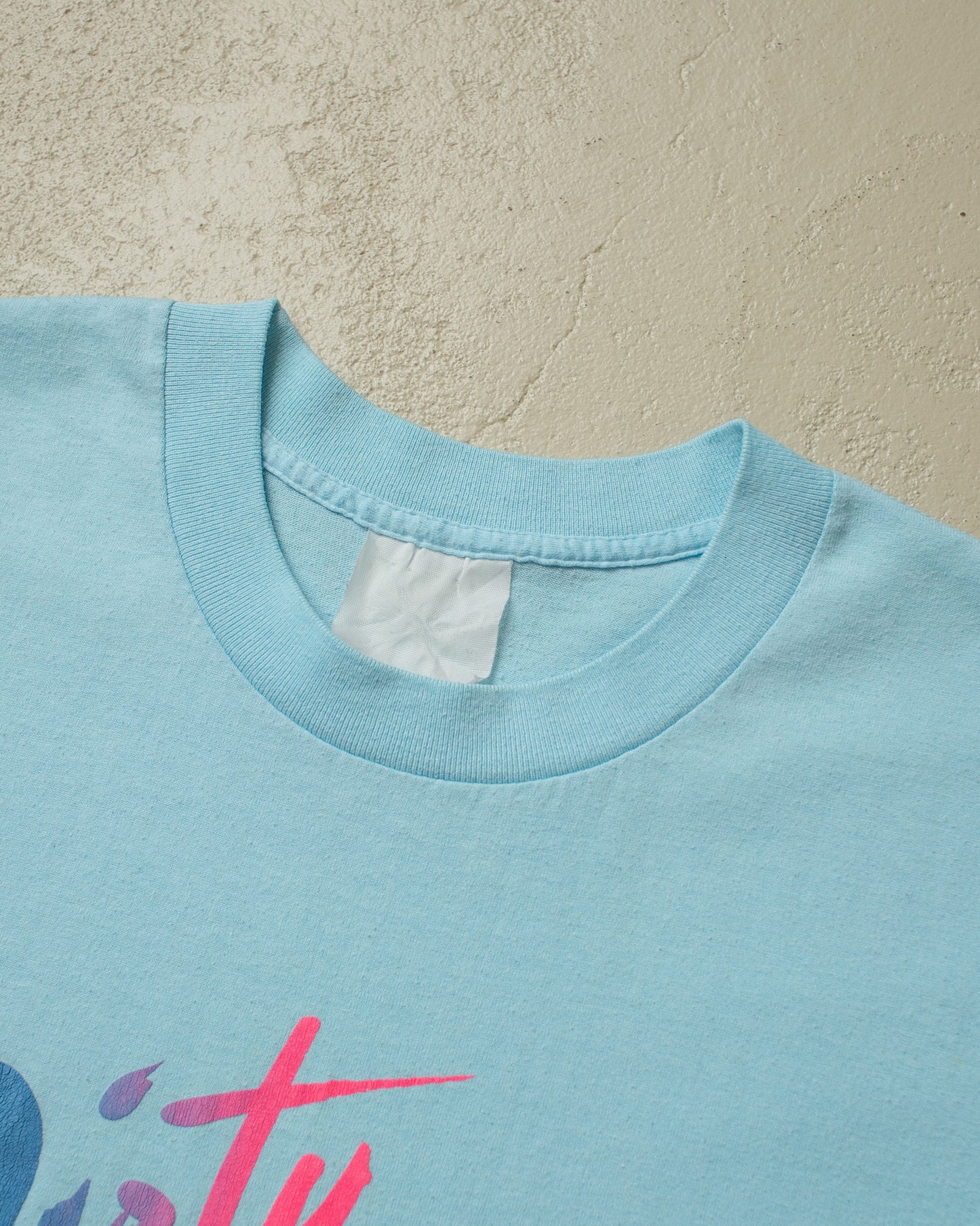 1980s Dirty Dancing T-shirt blue - M/L