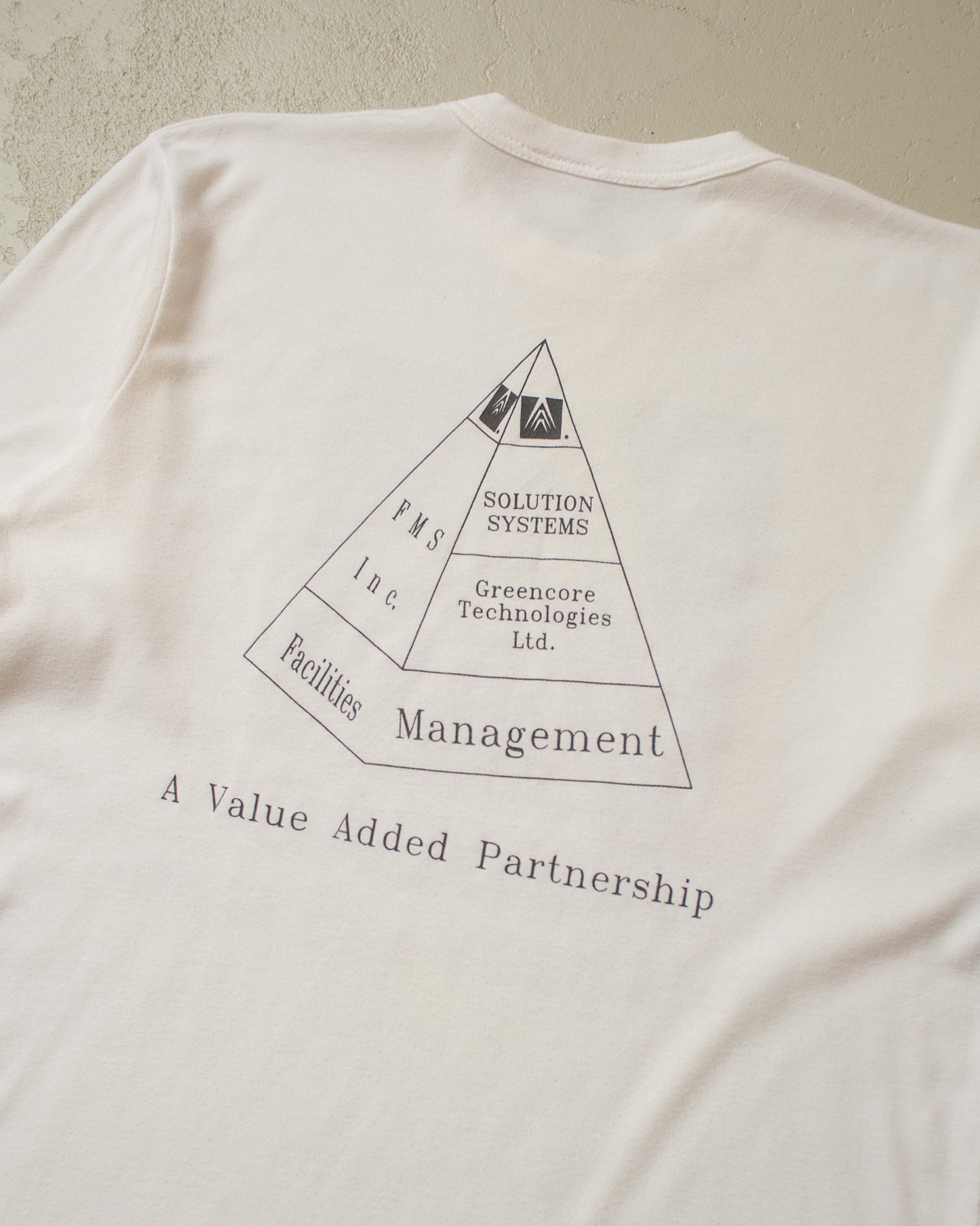 1980s AutoCAD Software T-shirt white - M/L