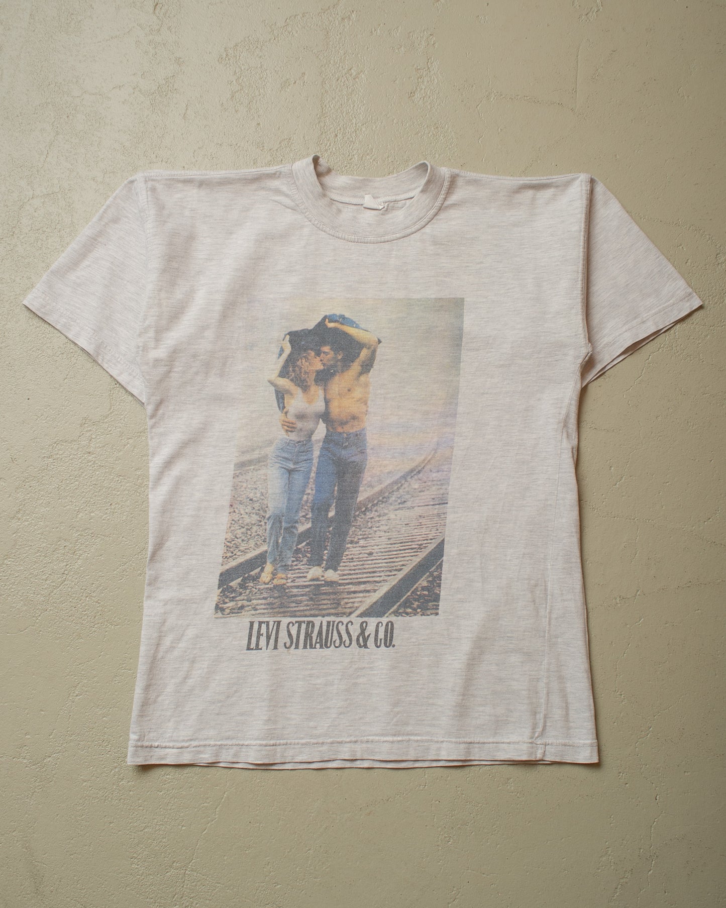 1980s/90s Euro Levi´s T-shirt grey - M