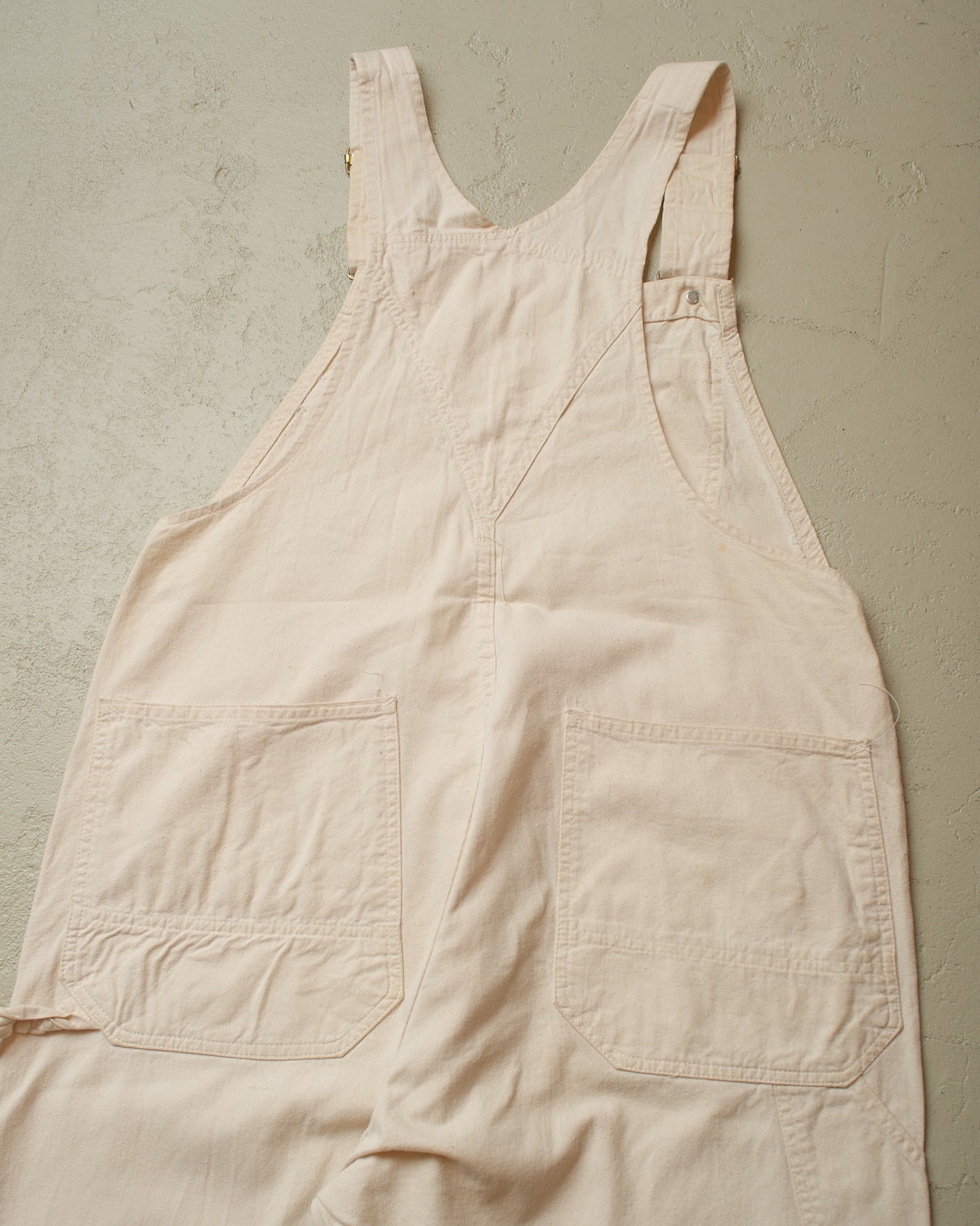 1960s US made light Cotton Overall white - W38 L28