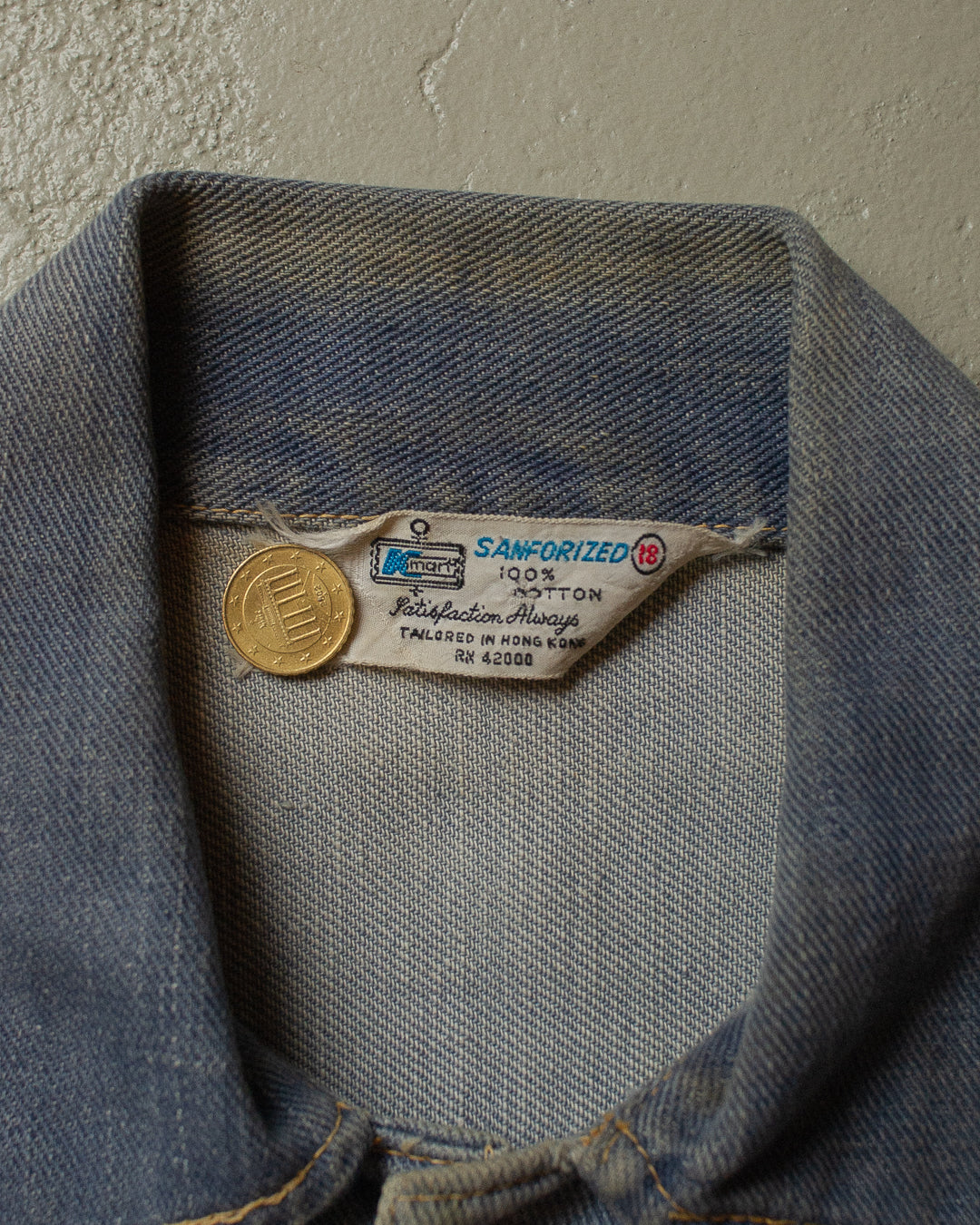 1970s Sanforized Kmart Denim Jacket - XS/S