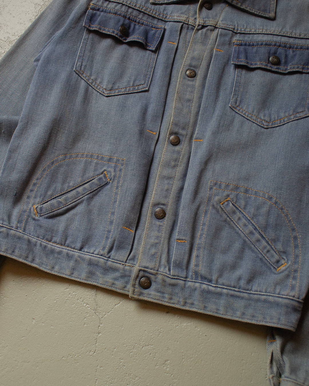 1970s Sanforized Kmart Denim Jacket - XS/S