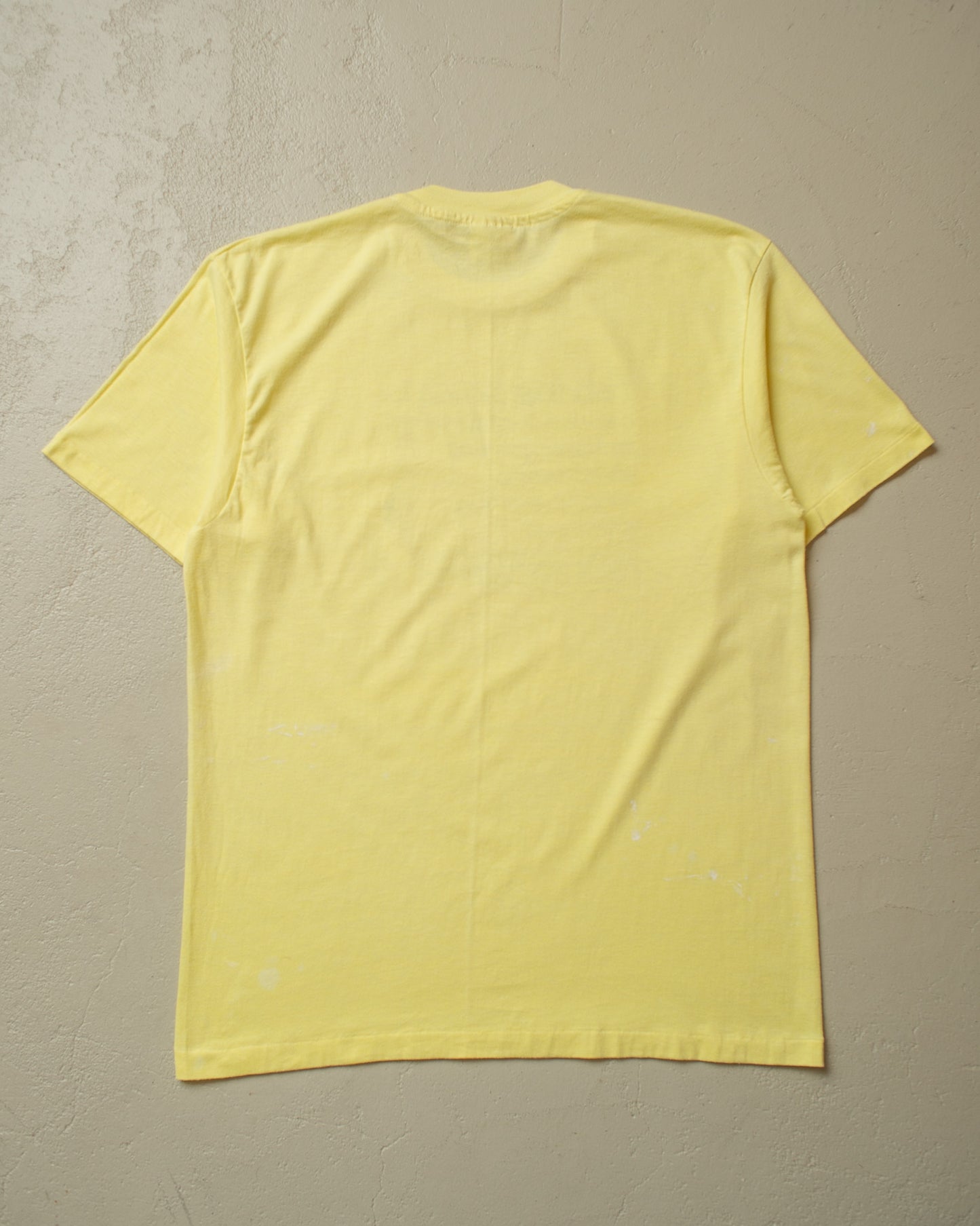 1980s Painter Fishing T-shirt yellow - L