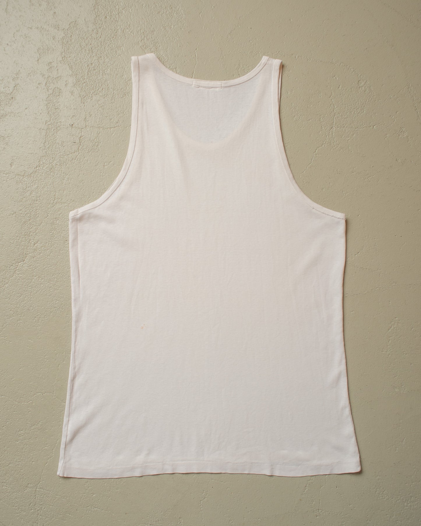 1950s/60s Blank Undershirt white - S/M