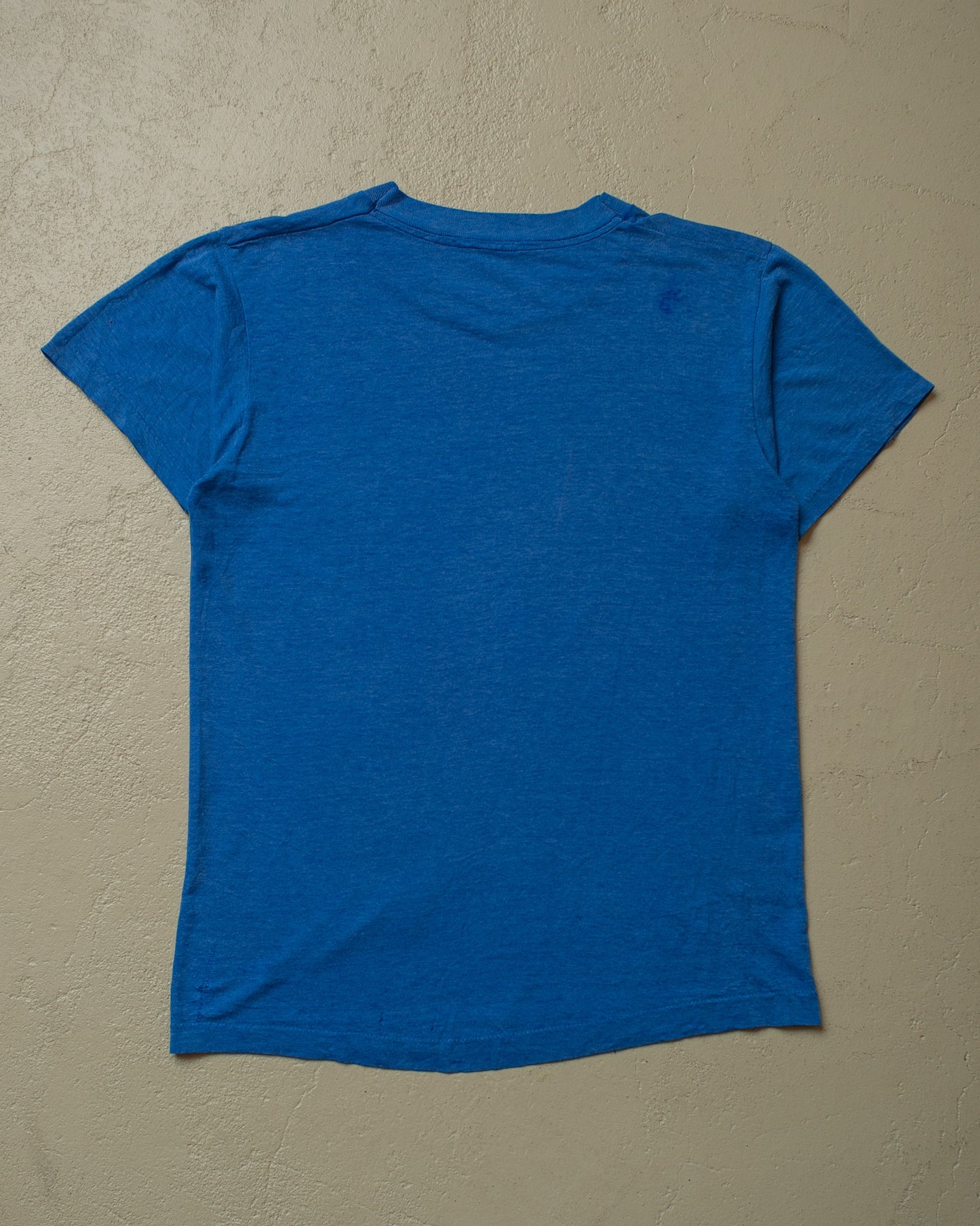 1980s Paperthin Cowan Lake T-shirt blue - S/M