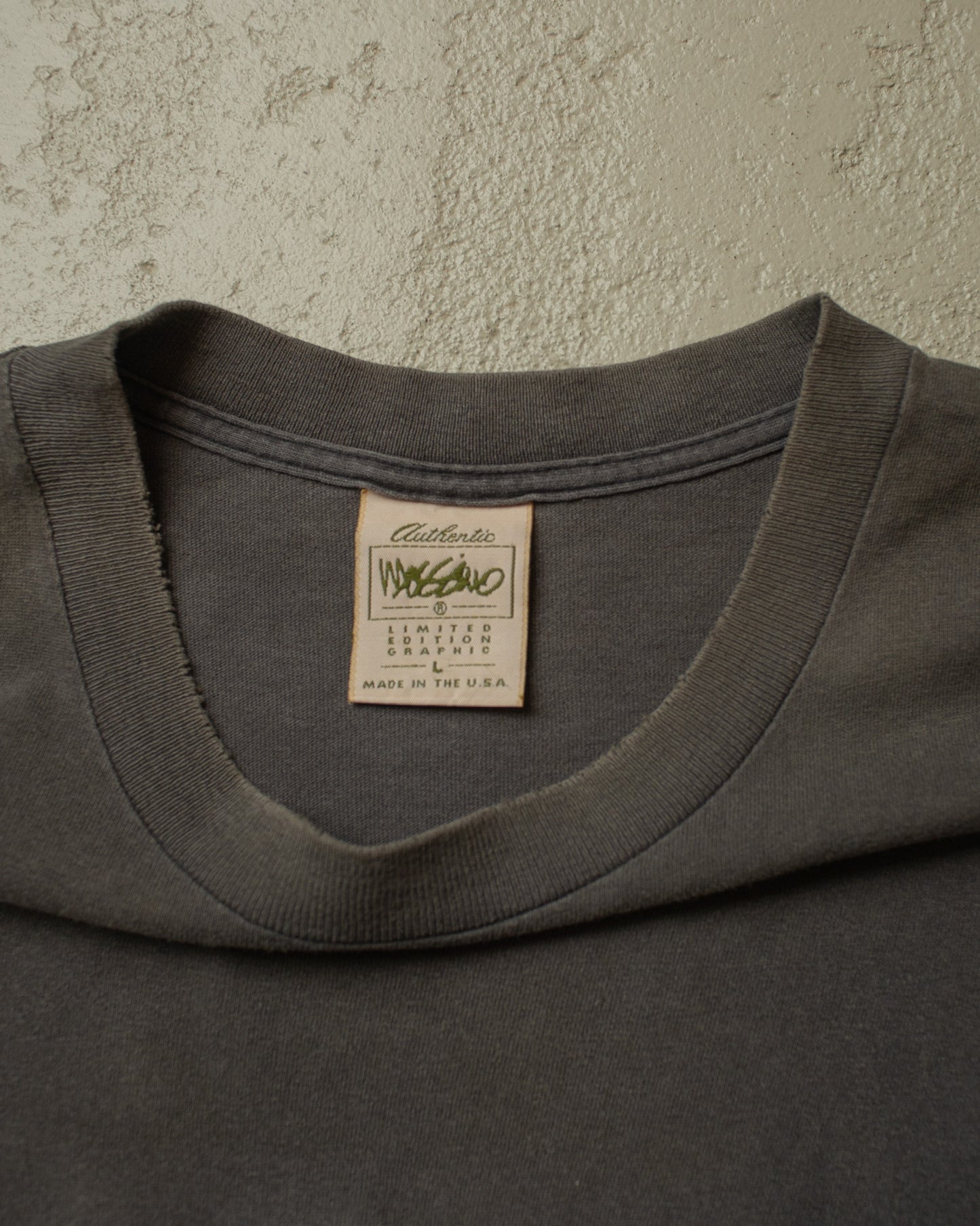 1990s Faded Massimo T-shirt black - XL