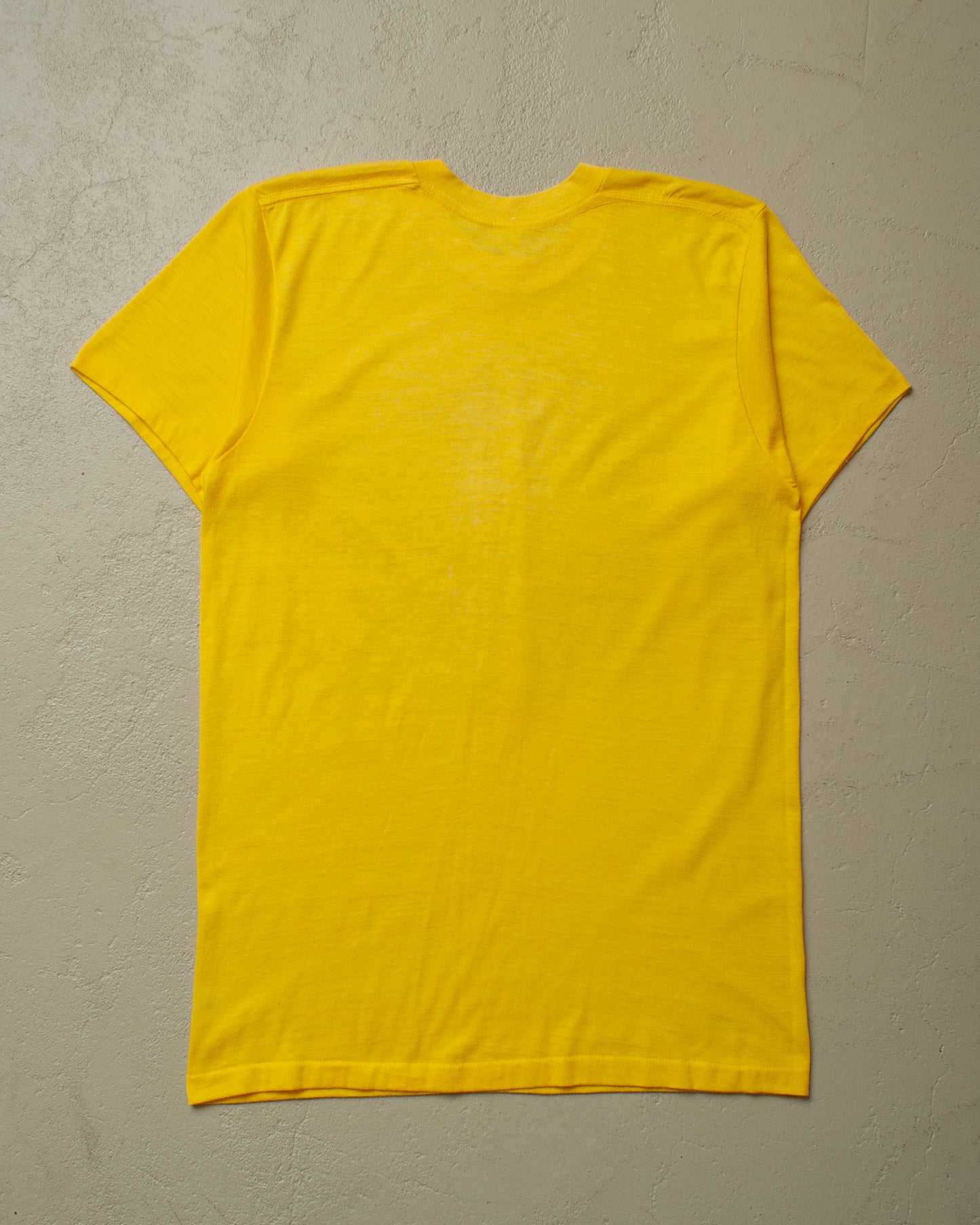 1970s/80s Orgy T-shirt yellow - M