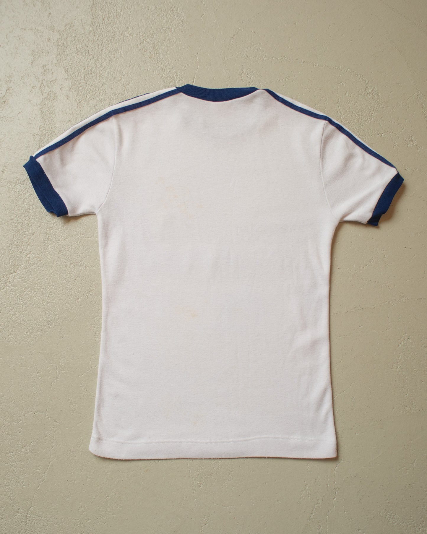 1980s Adidas Blendax Ringer T-shirt white - XS/S
