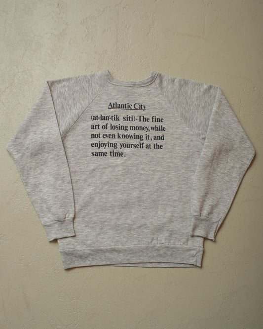 1980s Changes Atlantic City Sweatshirt grey - S