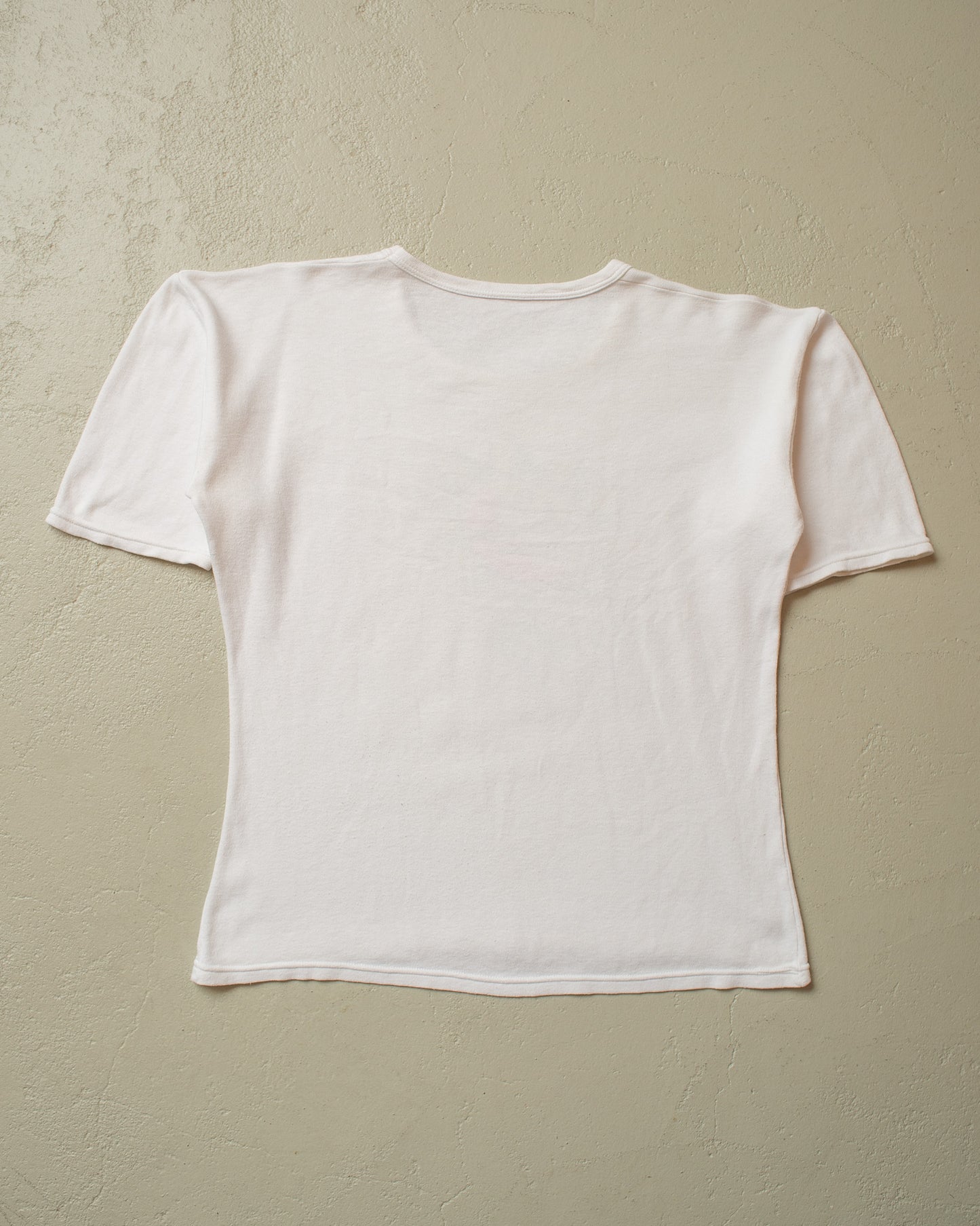 1970s Fiat Car T-shirt white - S/M