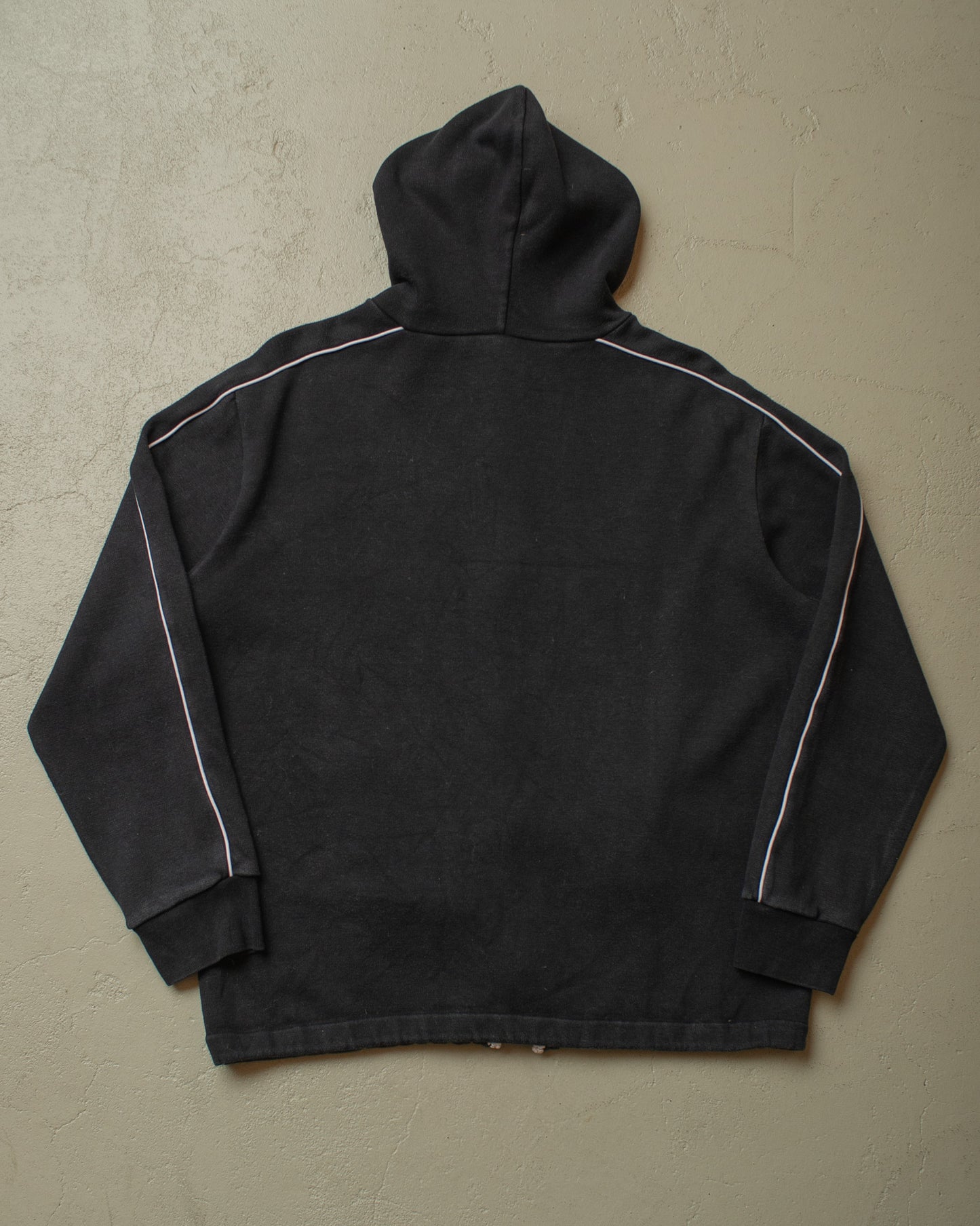 1970s German Zip Hoodie black - L