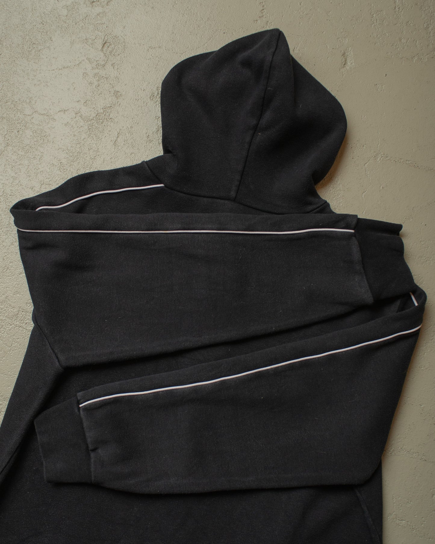 1970s German Zip Hoodie black - L