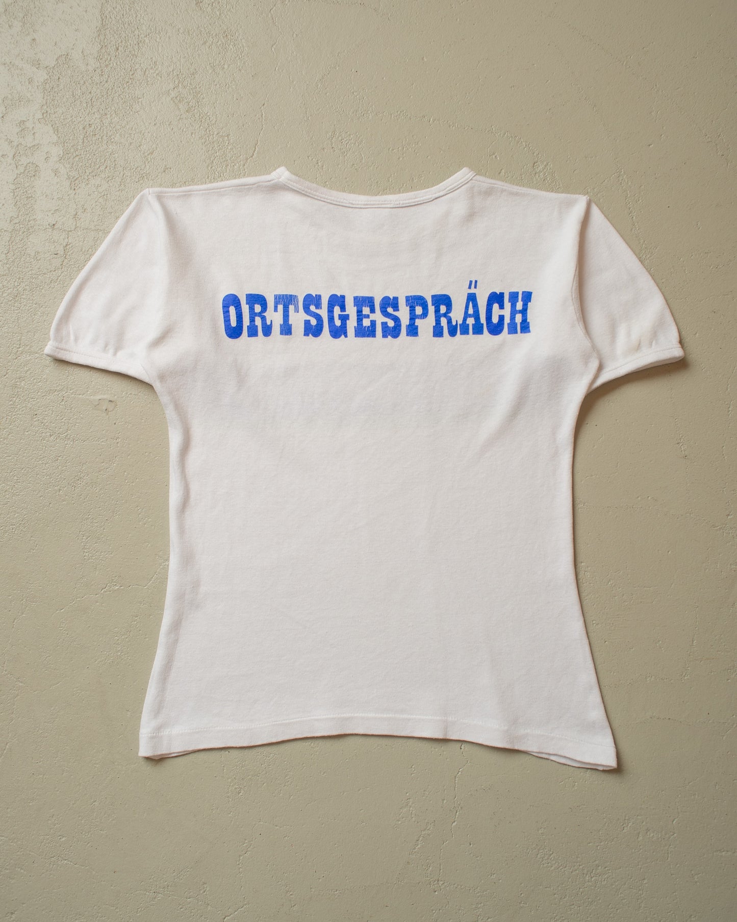 1970s Allianz "Ortsgespräch" T-shirt white - M