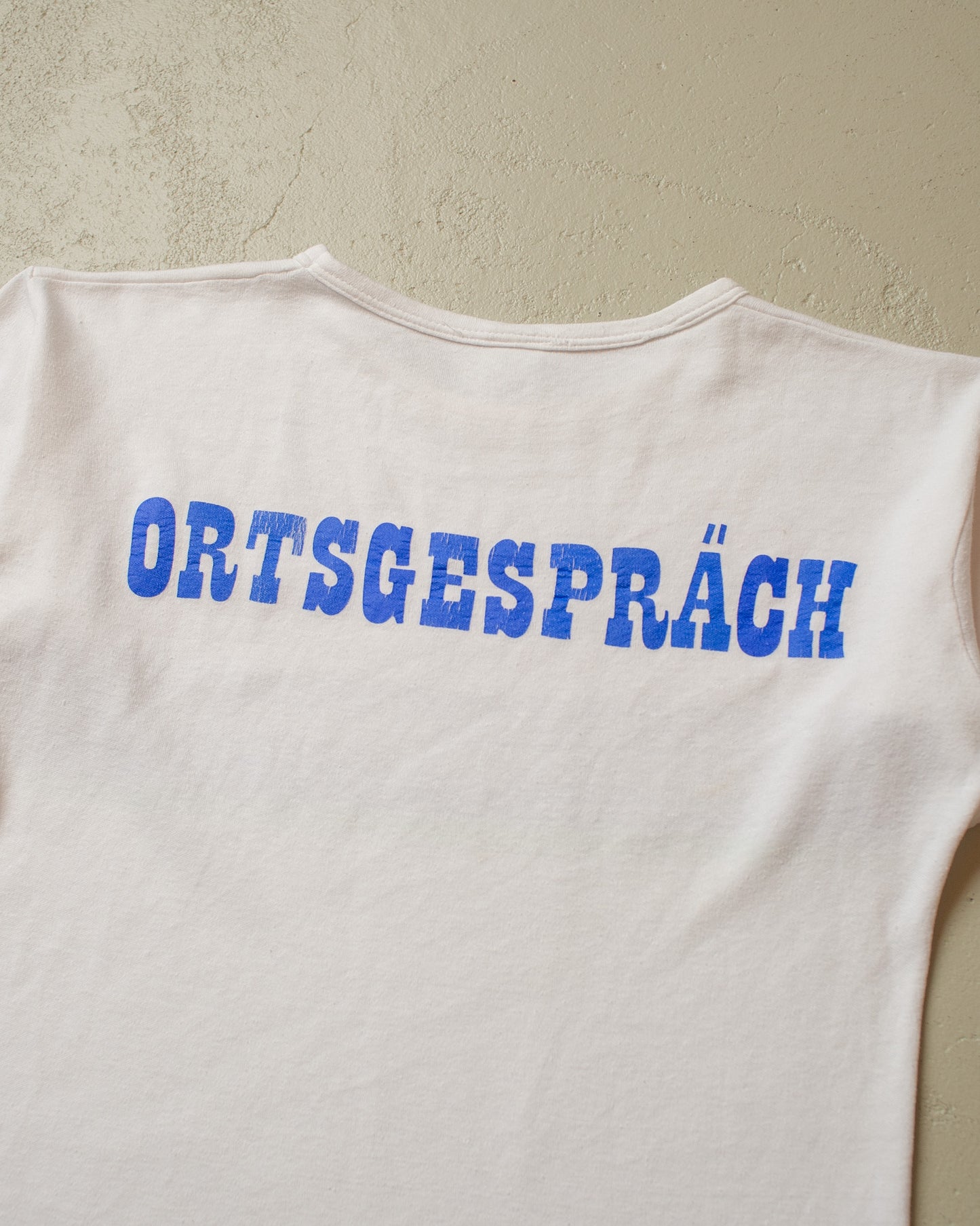 1970s Allianz "Ortsgespräch" T-shirt white - M
