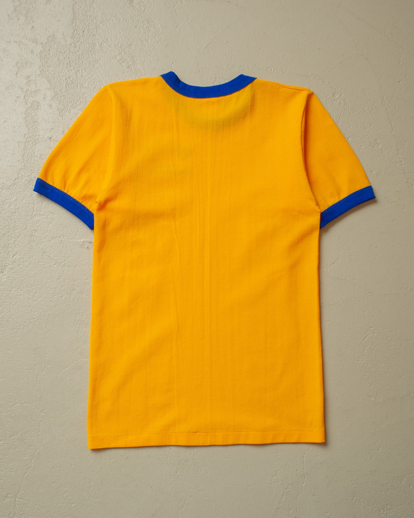 1970s Russell Baseball Ringer Jersey yellow - XS/S
