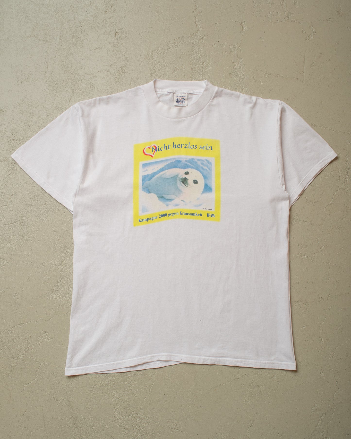 2000 Kampagne gegen Grausamkeit T-shirt white - L