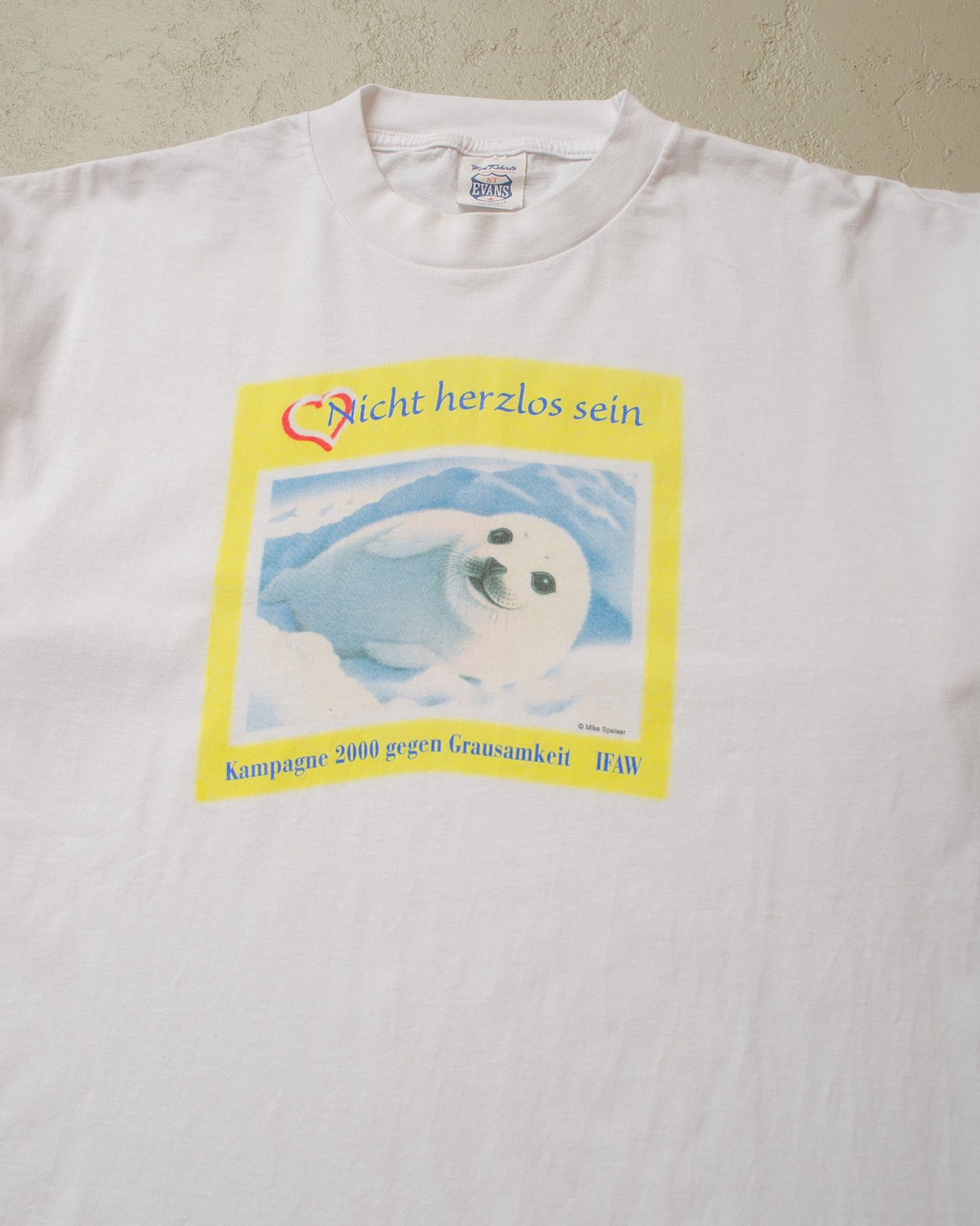 2000 Kampagne gegen Grausamkeit T-shirt white - L