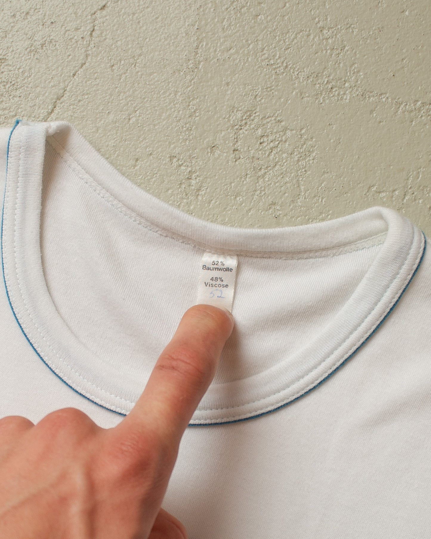 1970s Luftsportverein Degerfeld Ringer T-shirt white - S/M