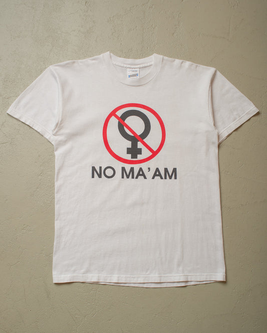 1990s No Ma´am Al Bundy T-shirt white - L