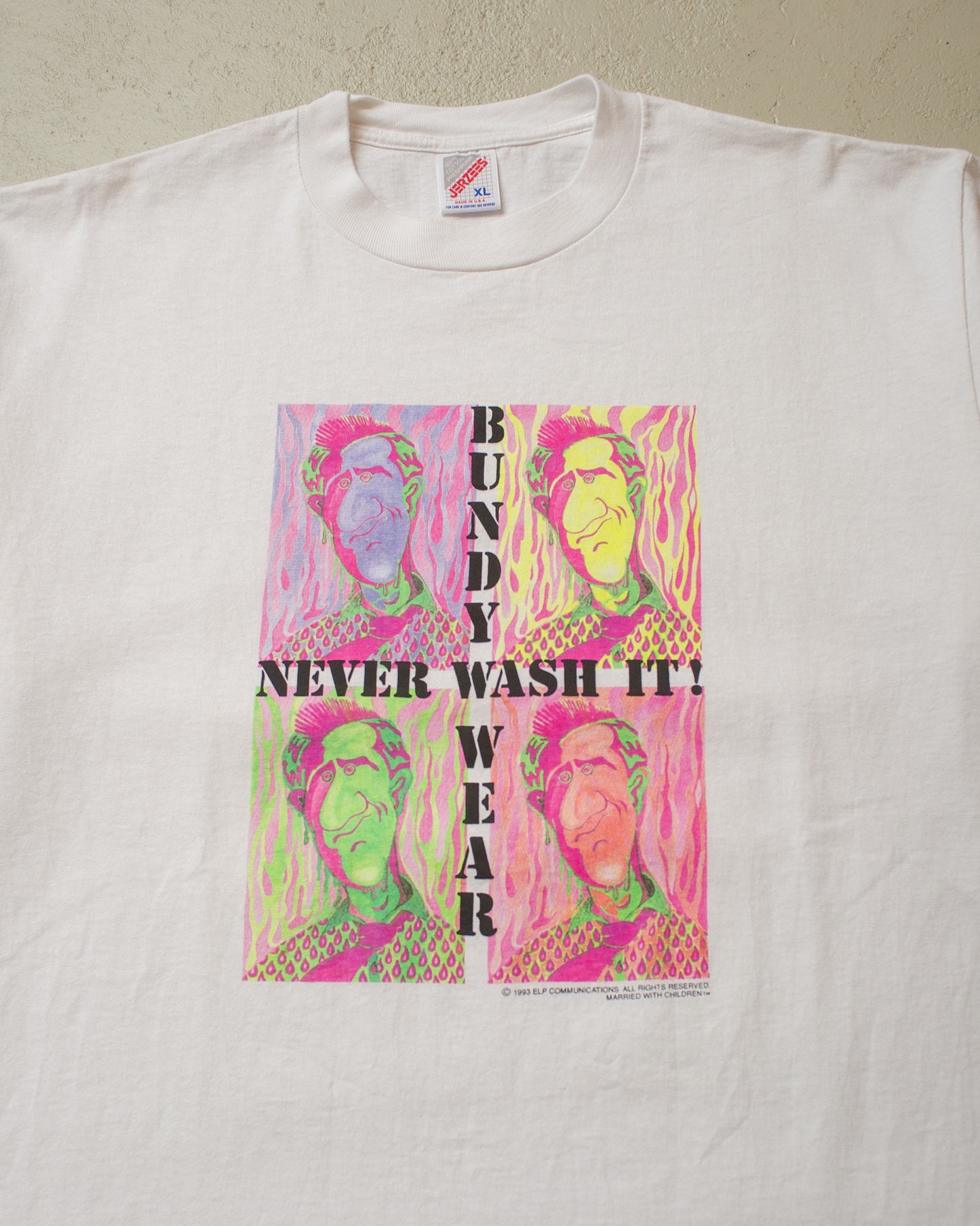 1993 Bundy Wear T-shirt white - XL