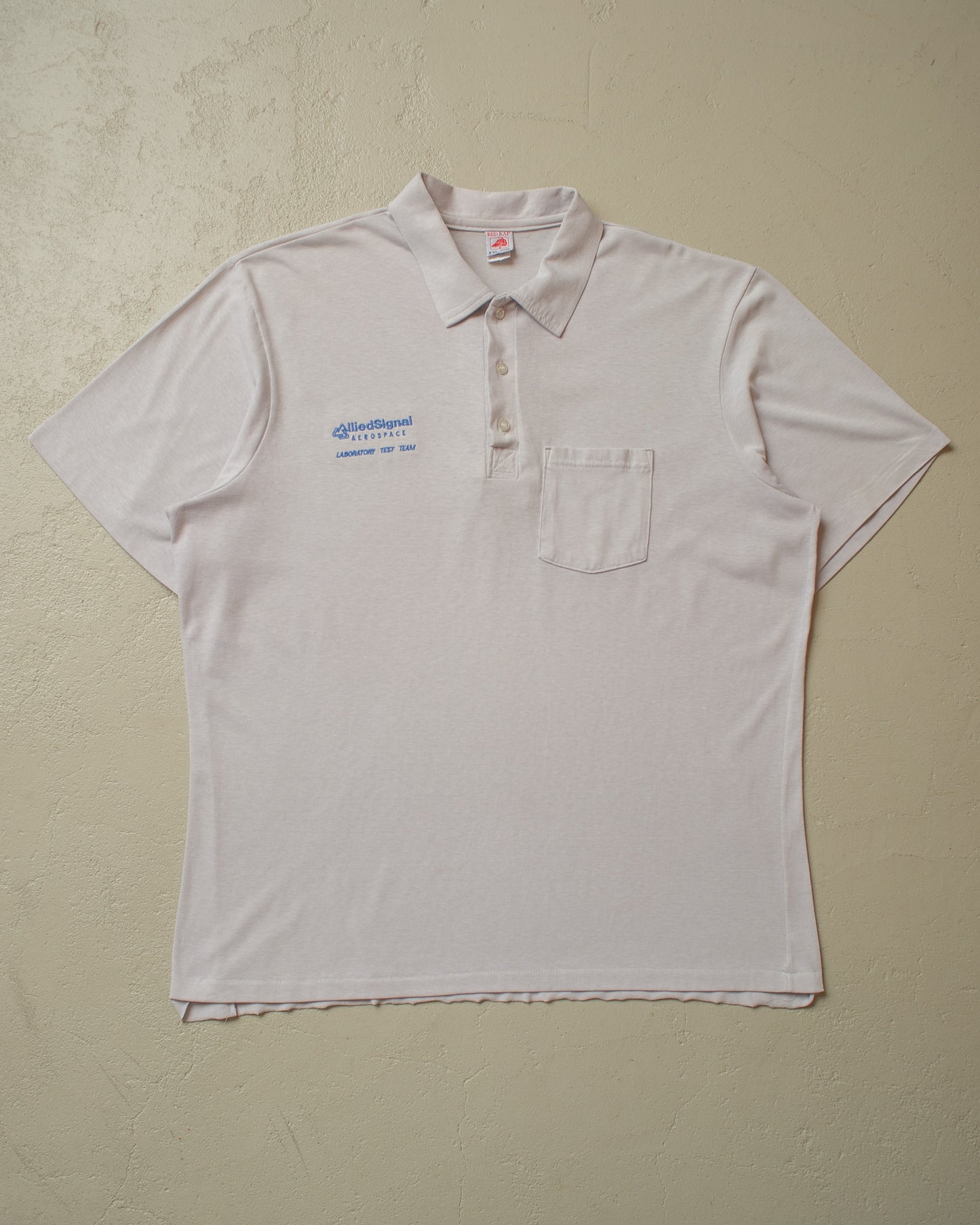 1980s Red Kap Aerospace Workwear Polo grey - XXL