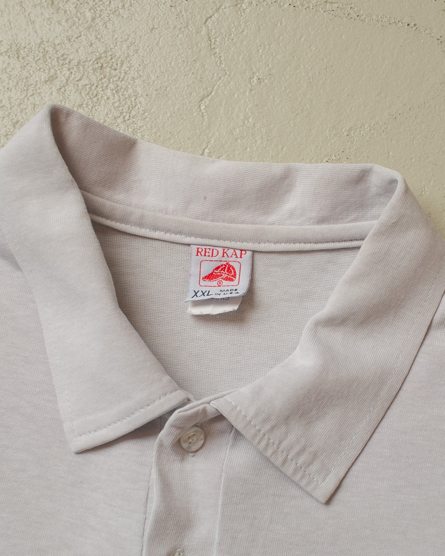 1980s Red Kap Aerospace Workwear Polo grey - XXL