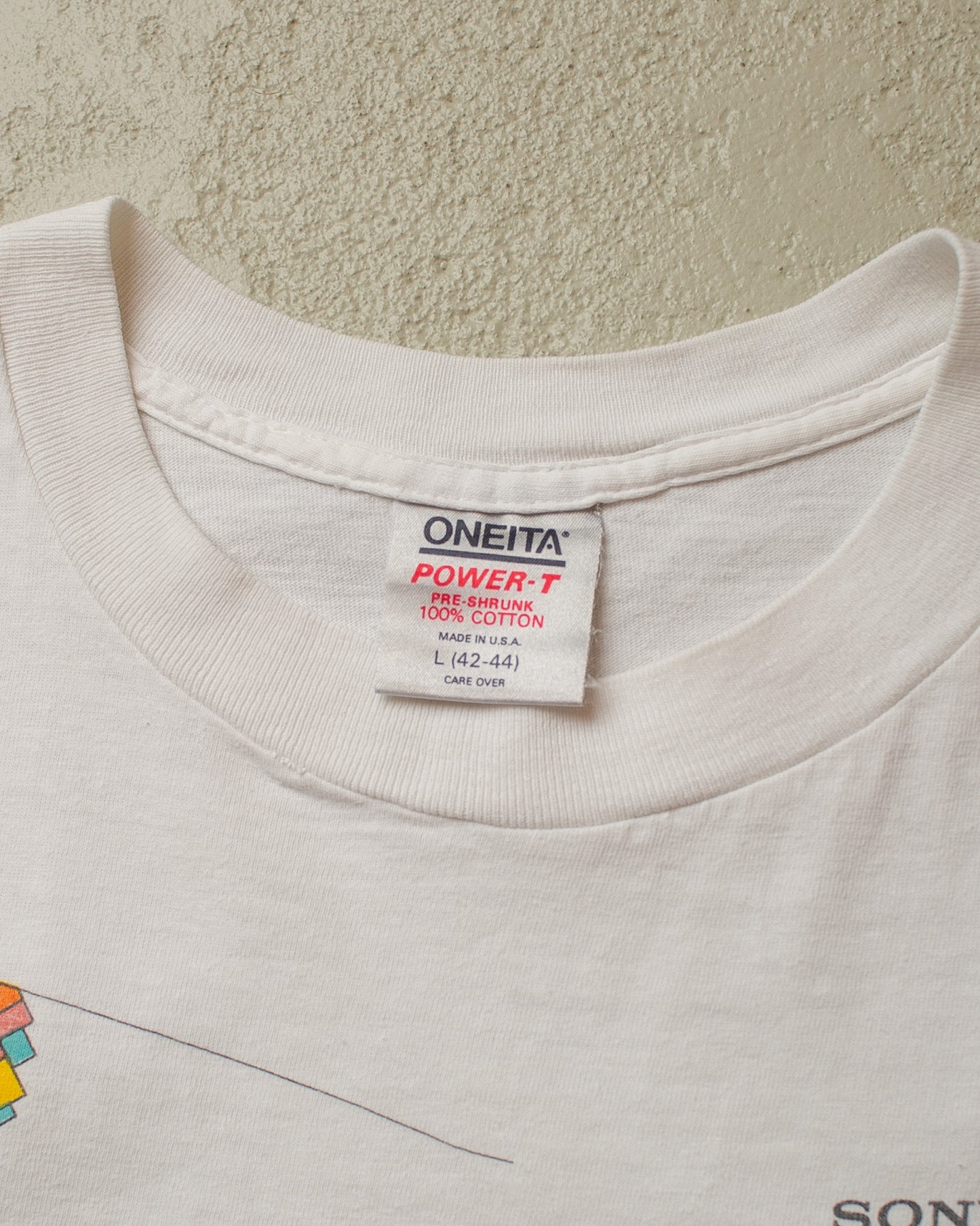 1988 Sony Design-A-Vision T-shirt white - M
