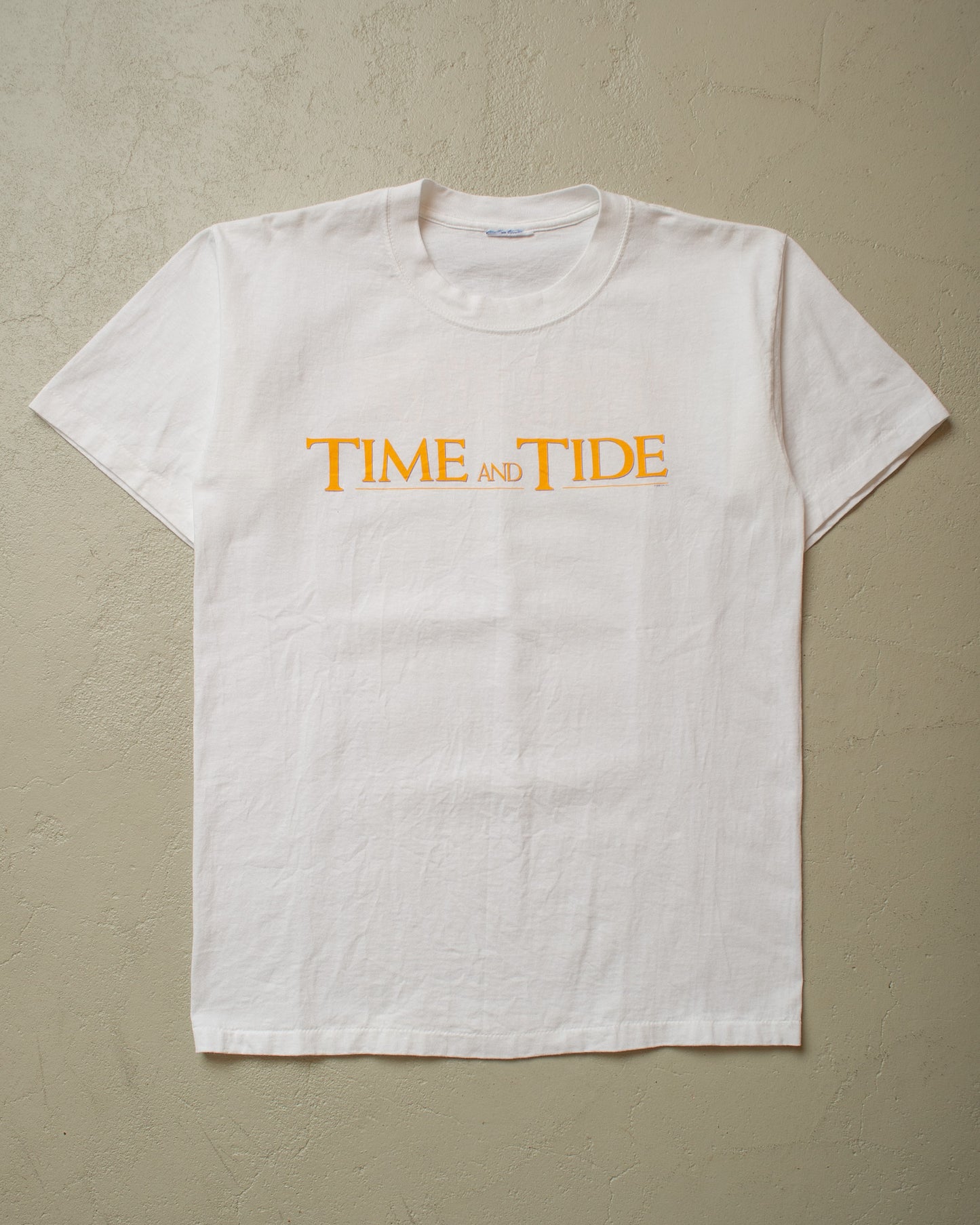 2000 Time and Tide Movie T-shirt white - L