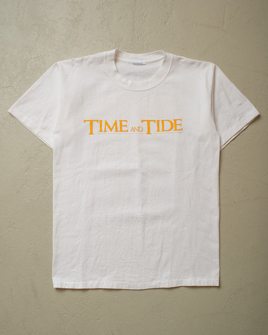 2000 Time and Tide Movie T-shirt white - L