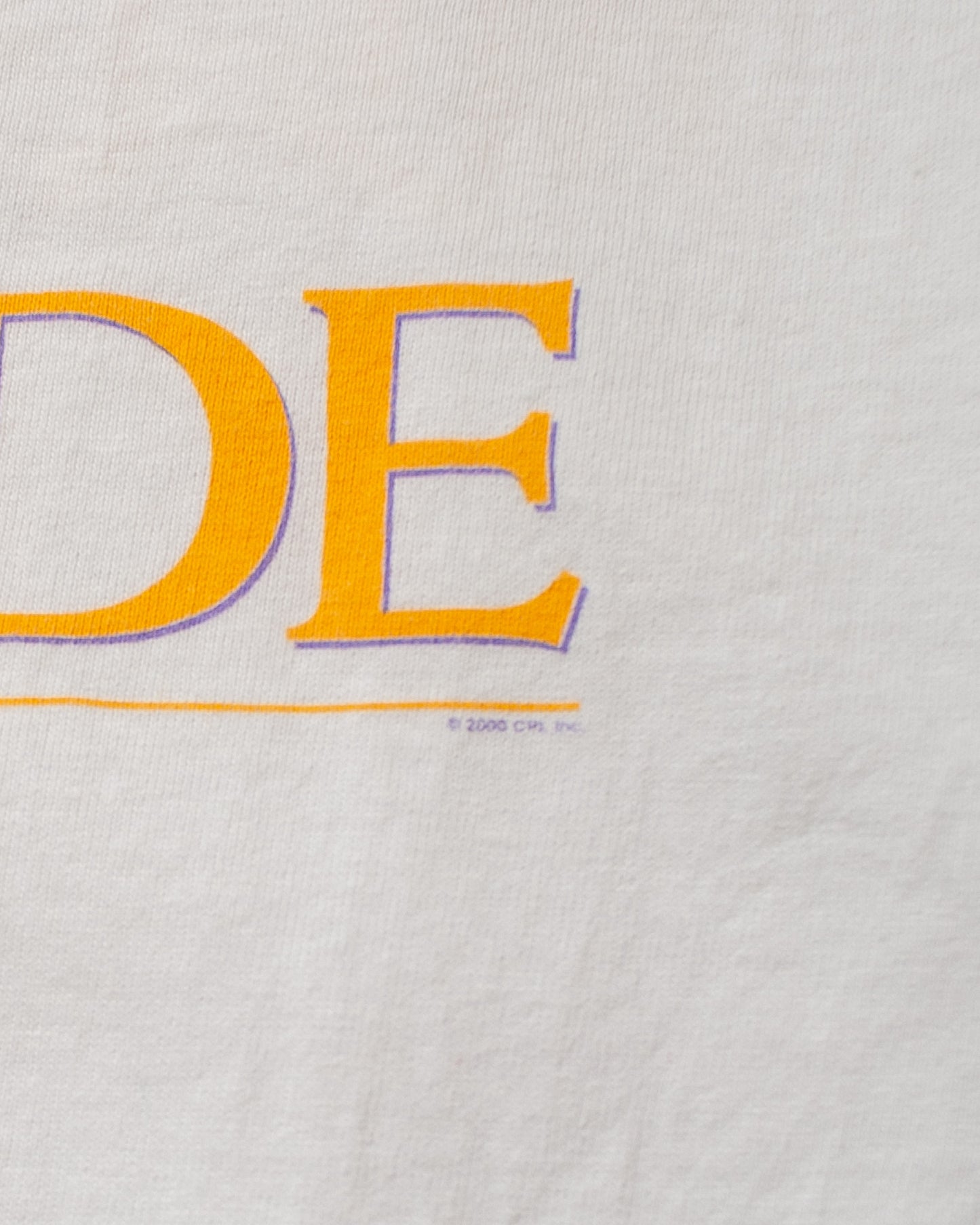 2000 Time and Tide Movie T-shirt white - L