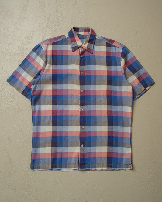 1970s unworn checkered Shirt multi - L/XL