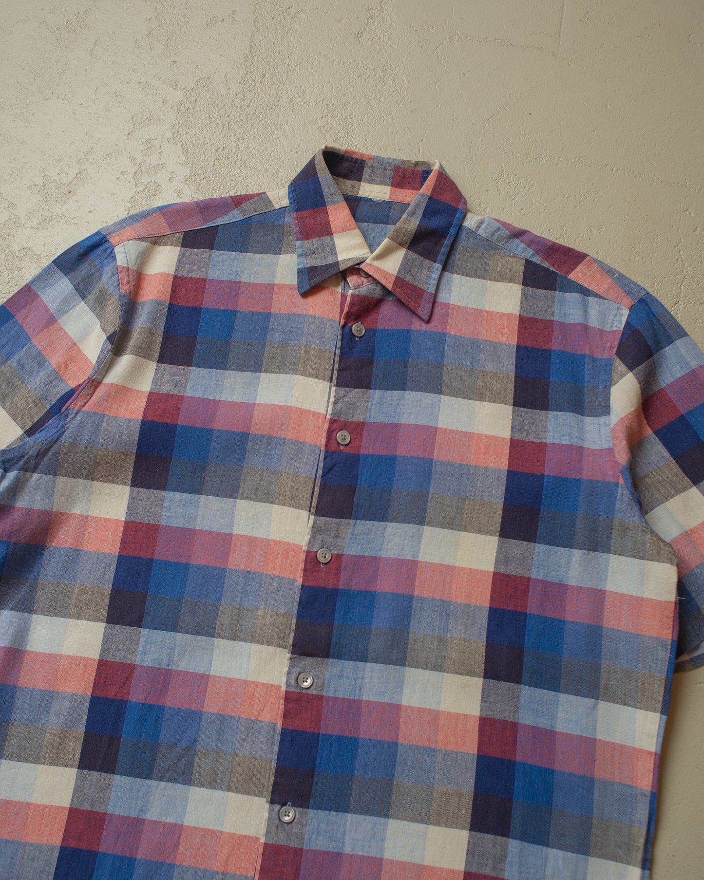 1970s unworn checkered Shirt multi - L/XL