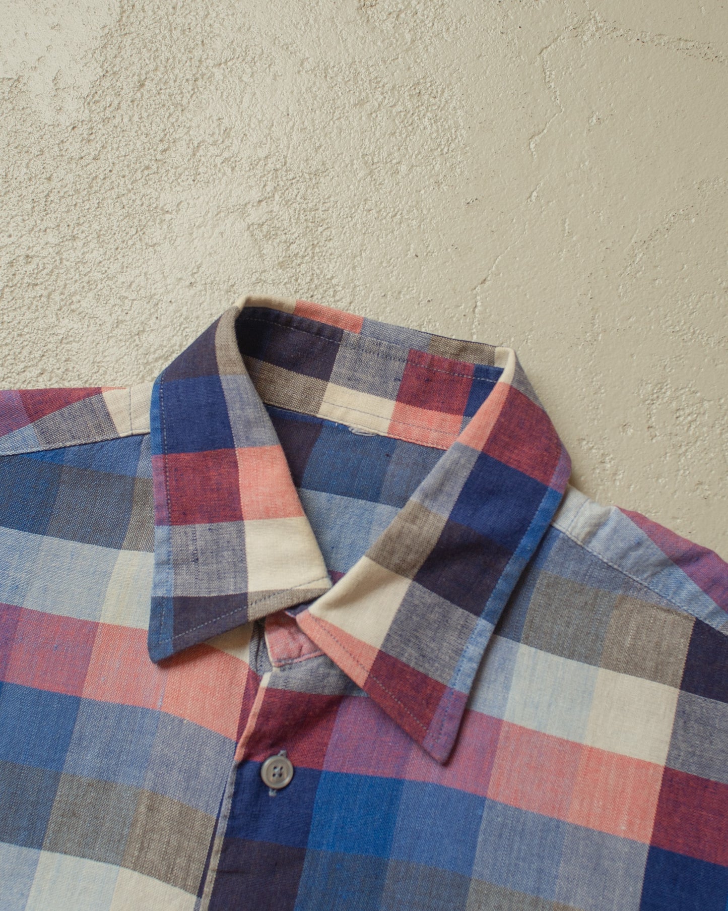 1970s unworn checkered Shirt multi - L/XL
